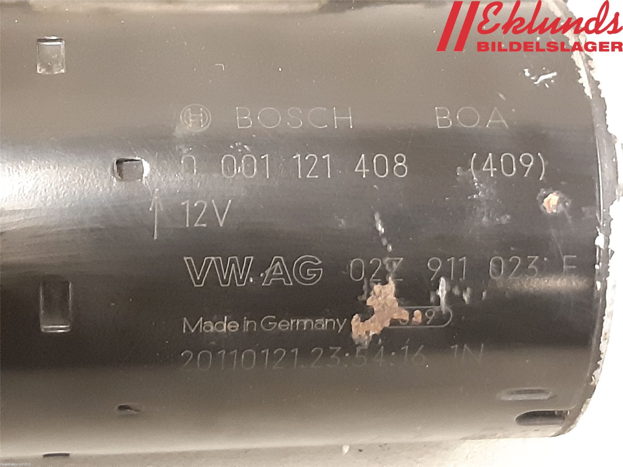 Skoda SUPERB 09-15 Startmotor