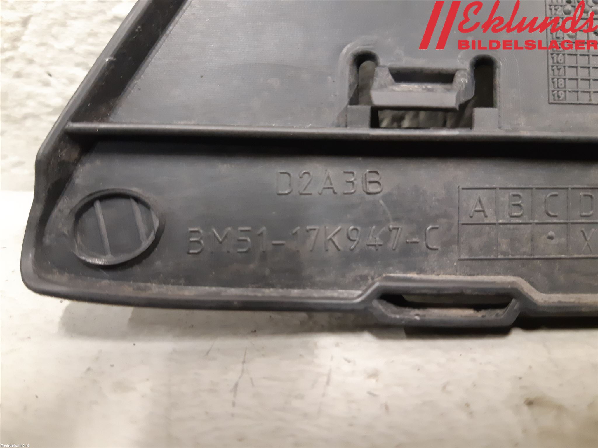 Ford FOCUS 11-14 Stöt Utfyllnad-List-Grill