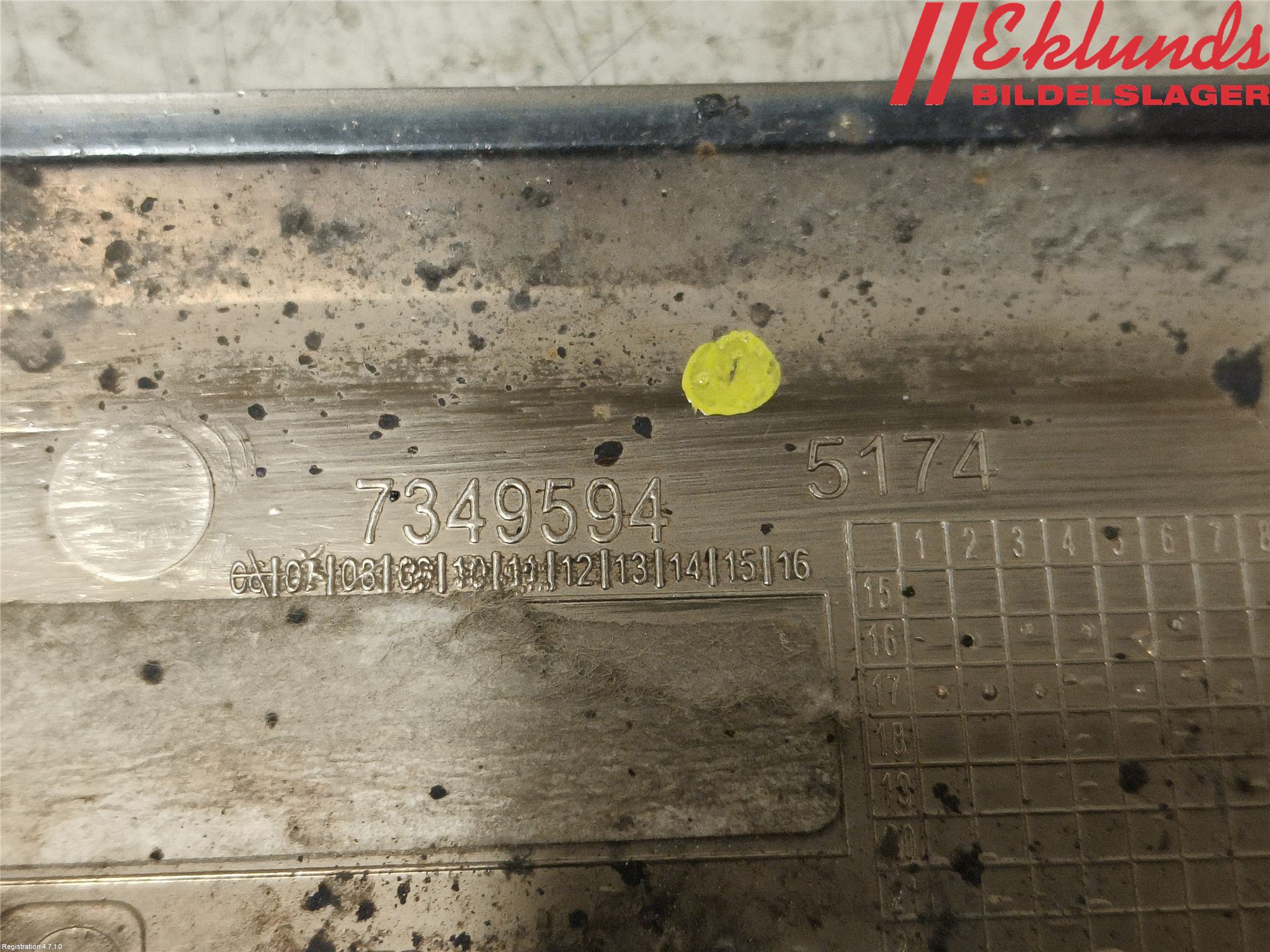 BMW 5 G30/G31/F90 17-23 List Framskärm Hö