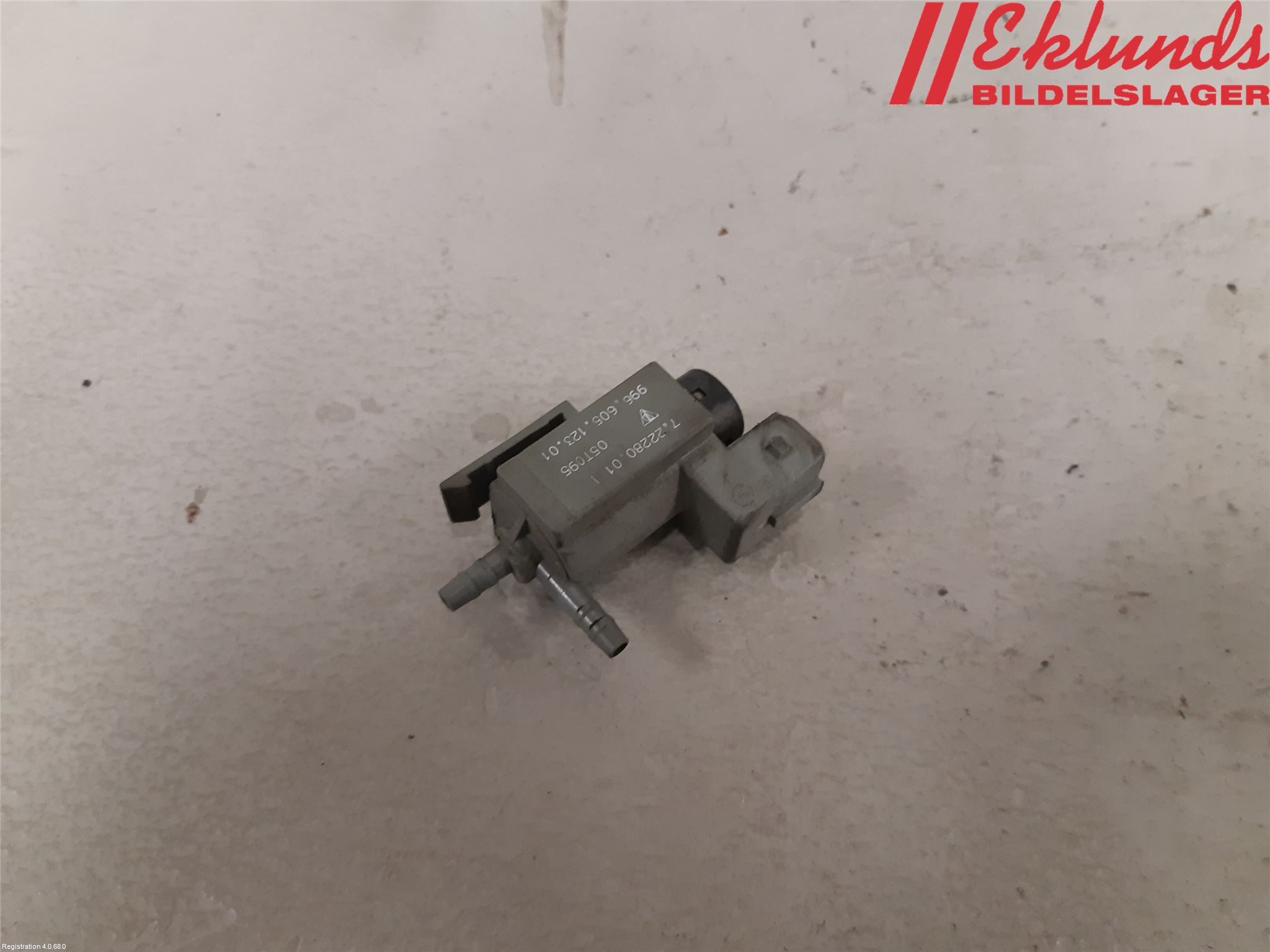 Porsche 911 64- Vakuumventil