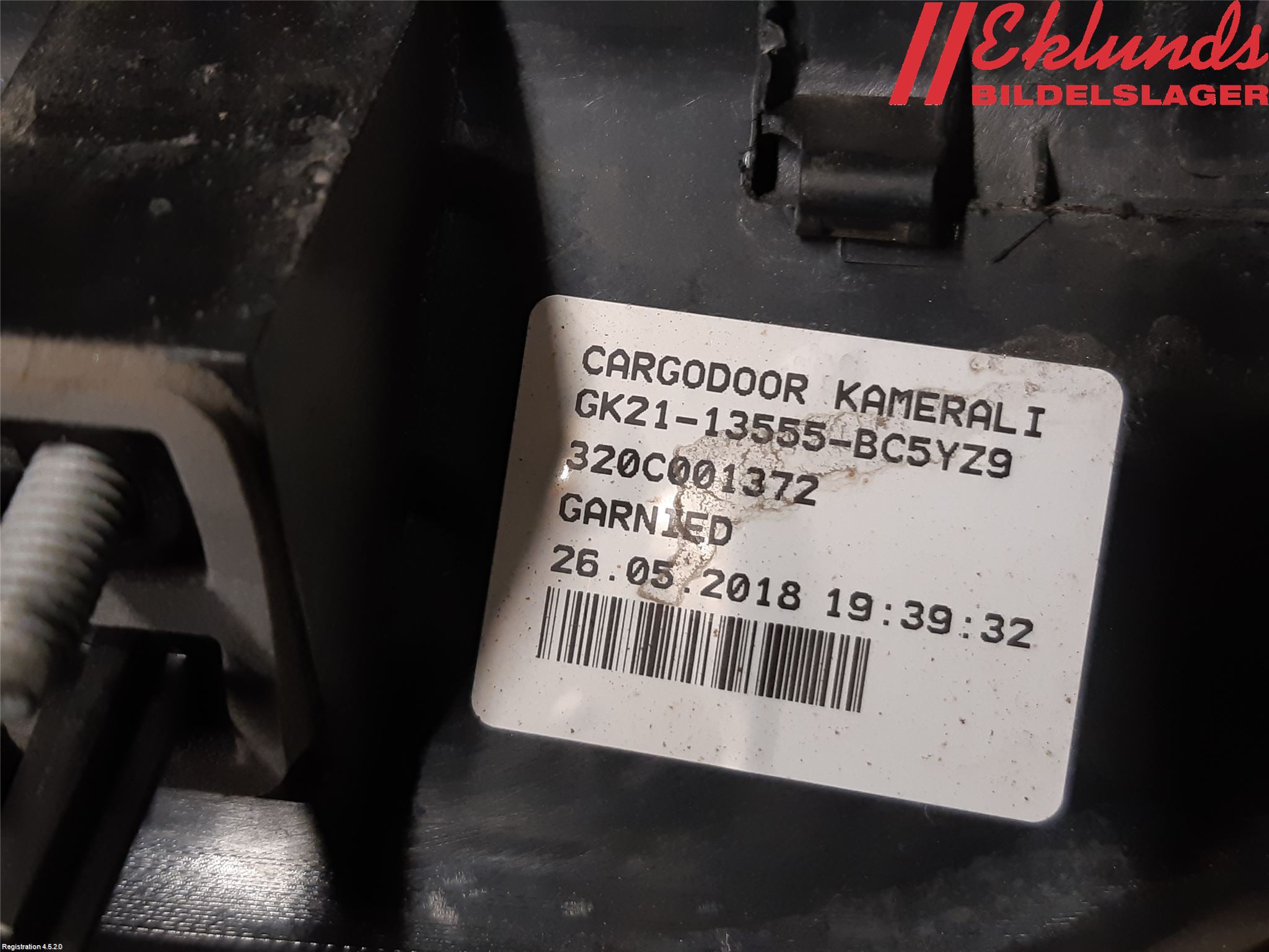 Ford TRANSIT SKÅP/BUSS 14-22 List Bak-Baklucka