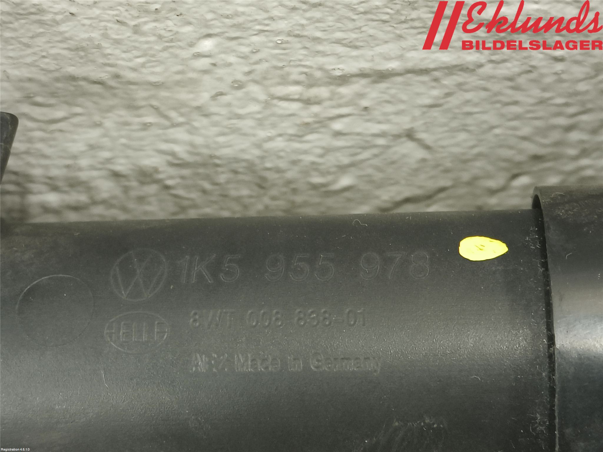 Volkswagen VW GOLF V 04-09 Spolarmunstycke Strålkastare