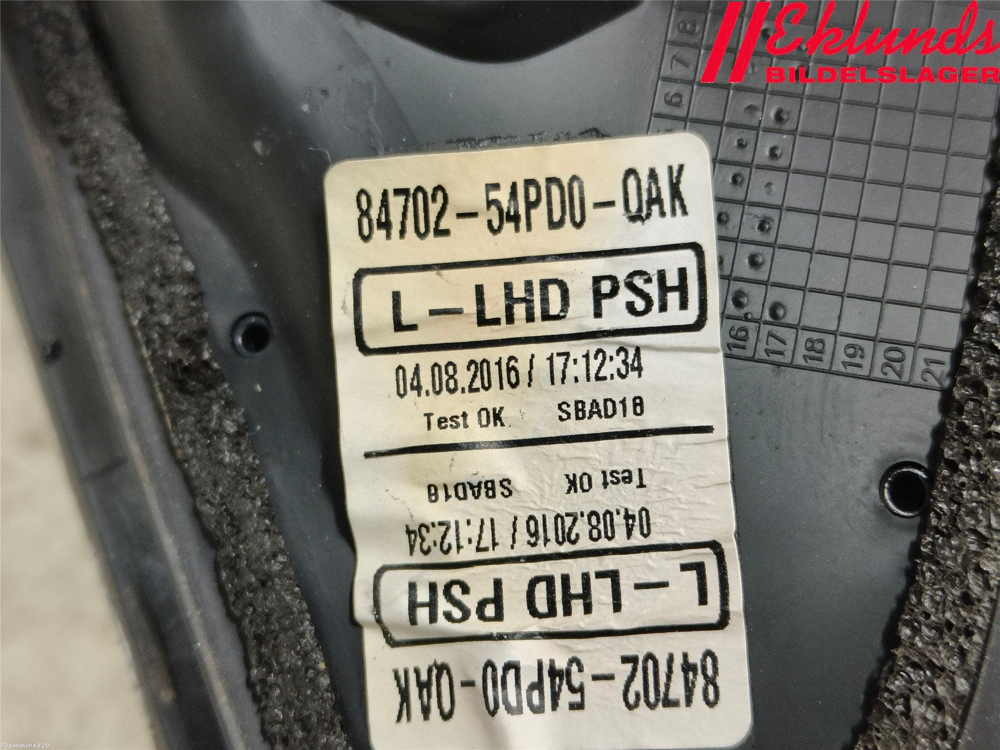 Suzuki VITARA 15- Spegel Yttre El Vä