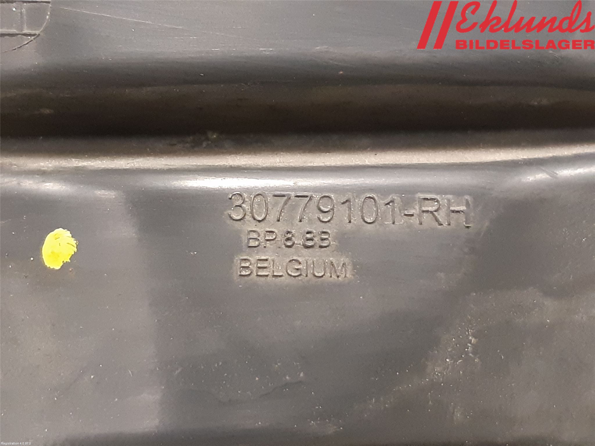 Volvo V50 08-12 Dimljussarg Fram