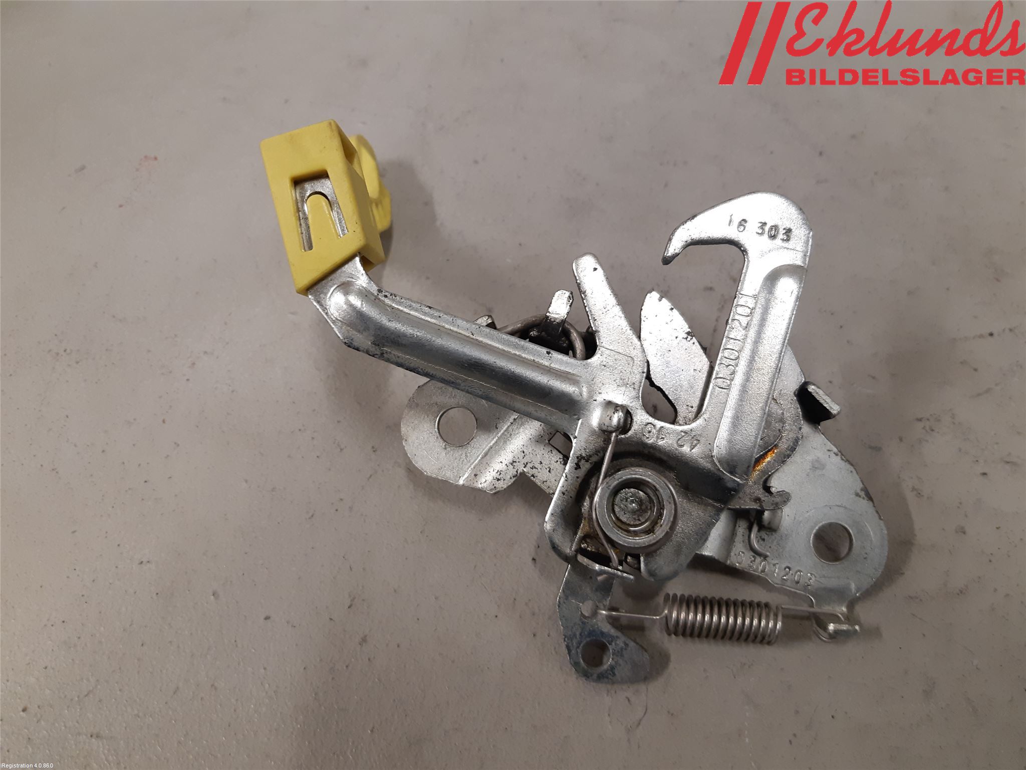 Peugeot PARTNER 16-18 Huvlås