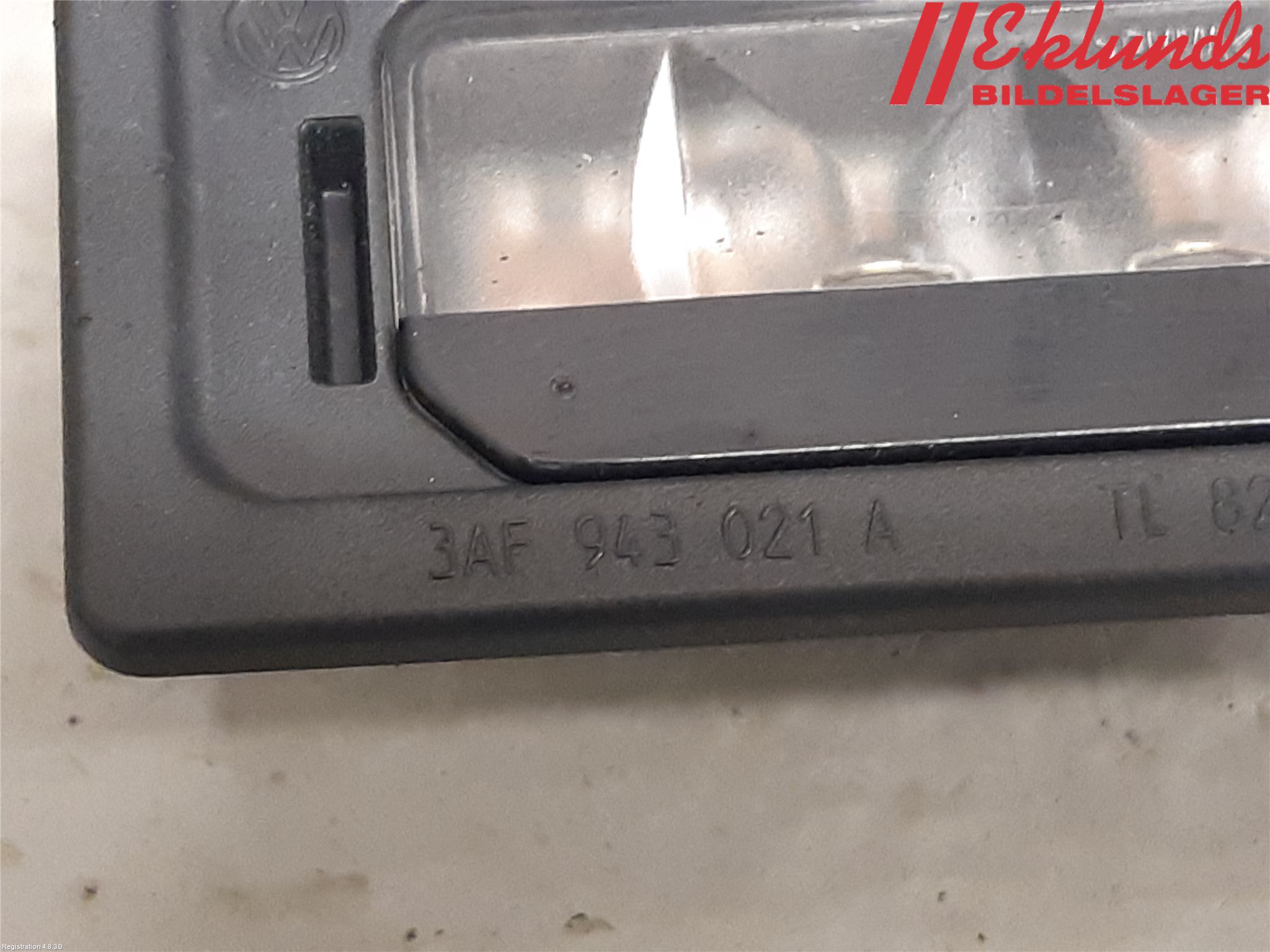 Volkswagen VW PASSAT 15-19 Skylt Belysning