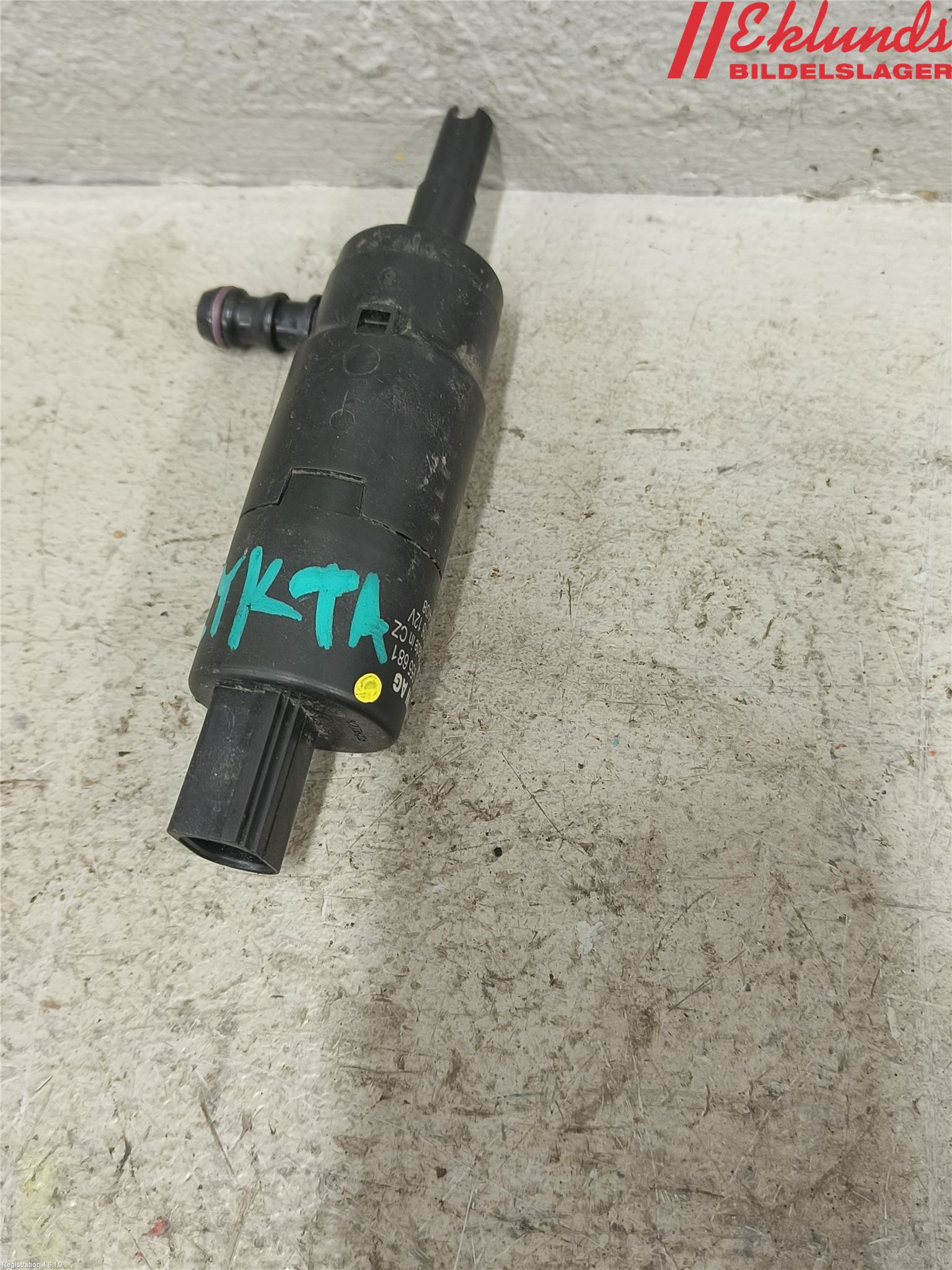 Volkswagen VW PASSAT 05-11 Spolarpump Högtryck