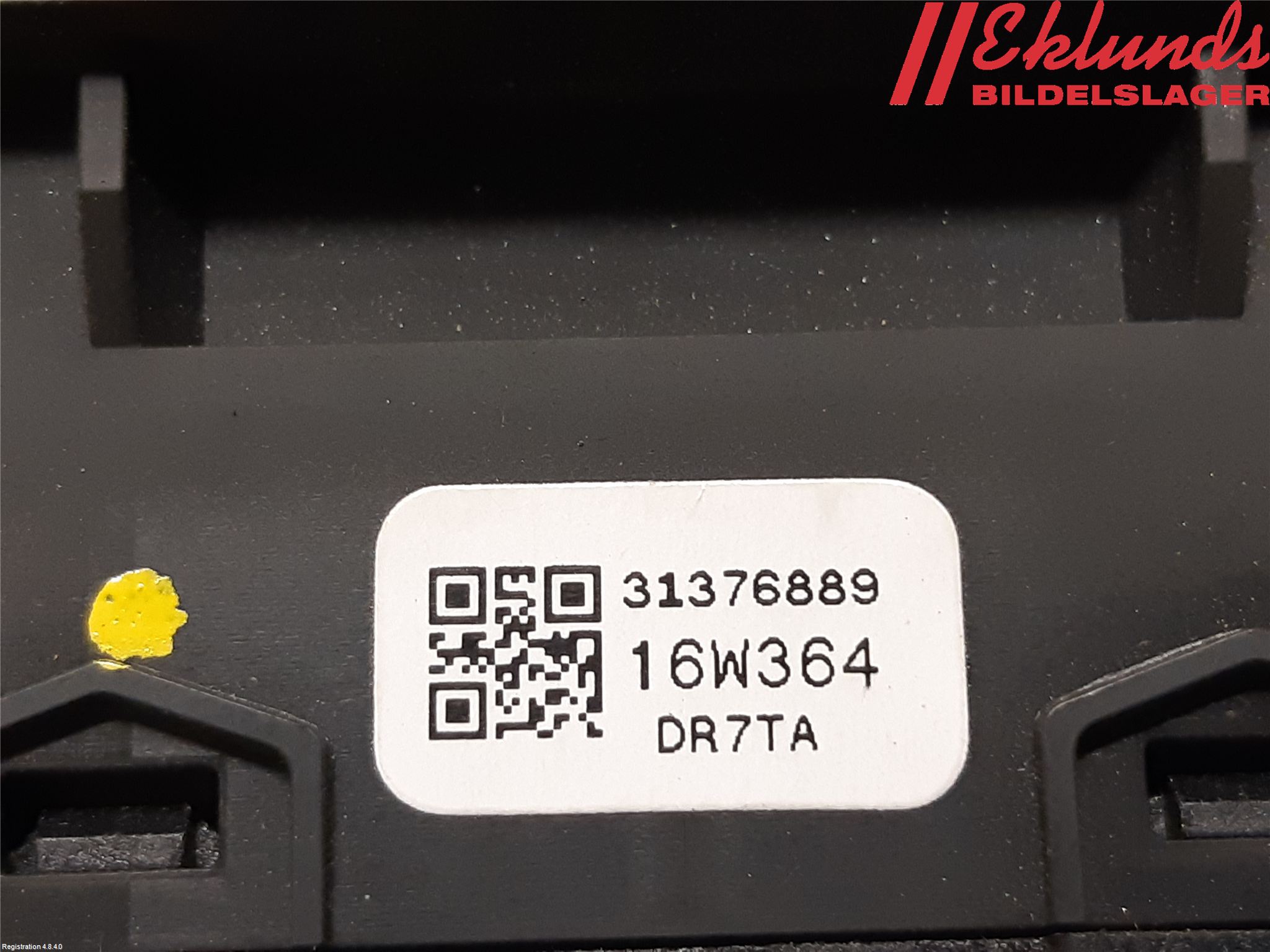 Volvo XC90/RECHARGE 16- Strömställare Baklucka