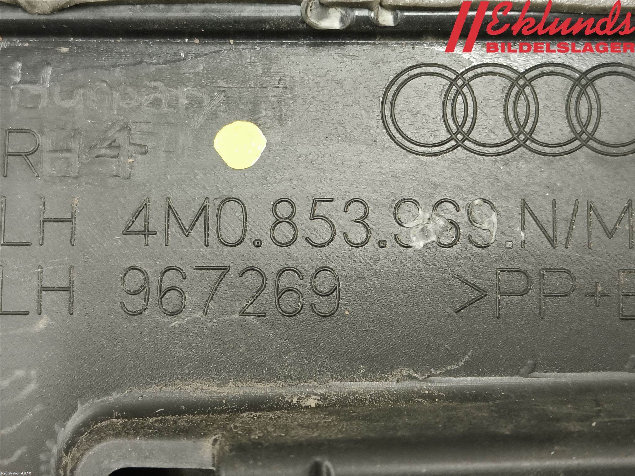 Audi Q7/SQ7 Dörr Dekorlist Bak Vä