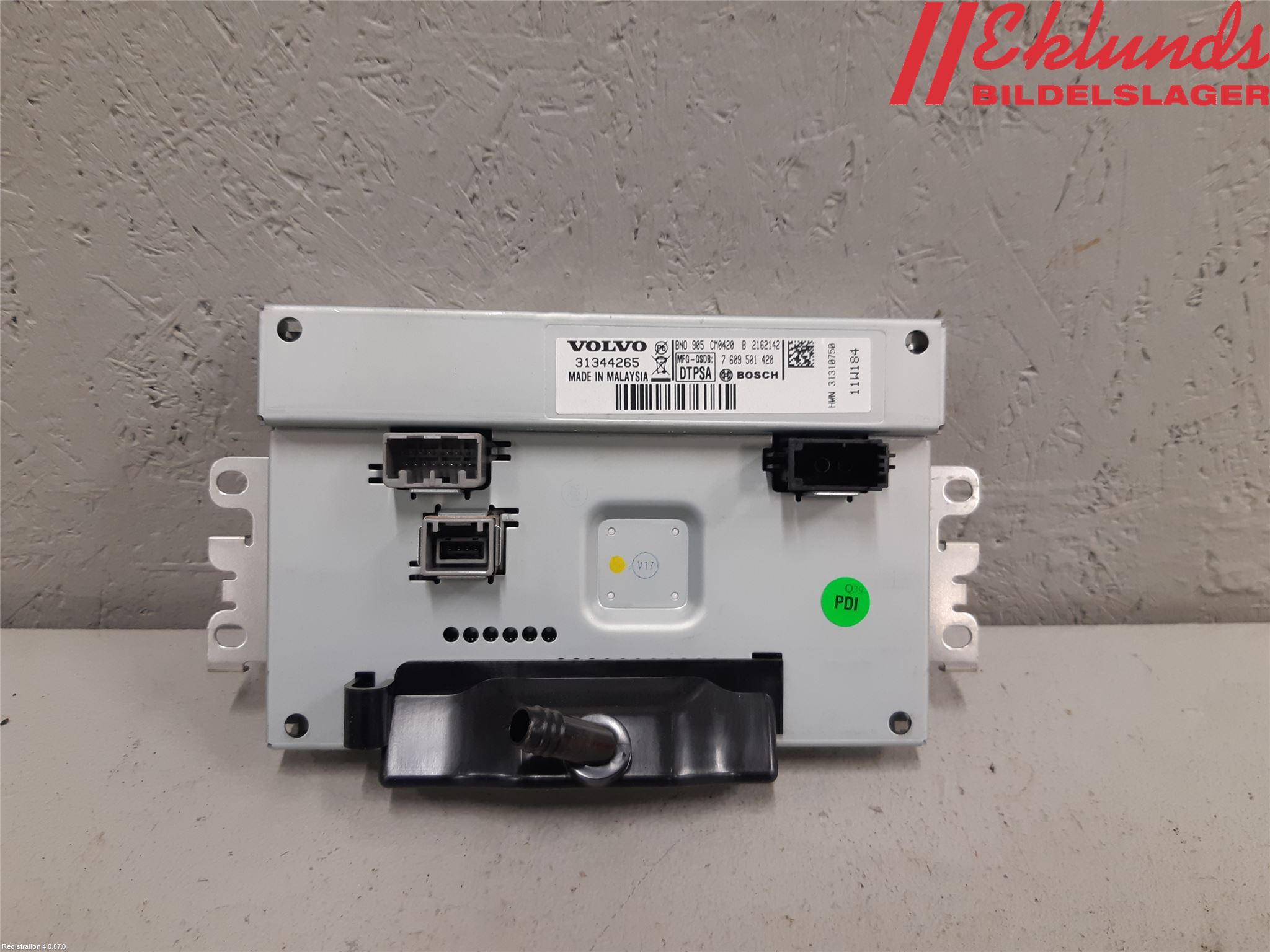 Volvo V70 08-13 Multifunktionsdisplay