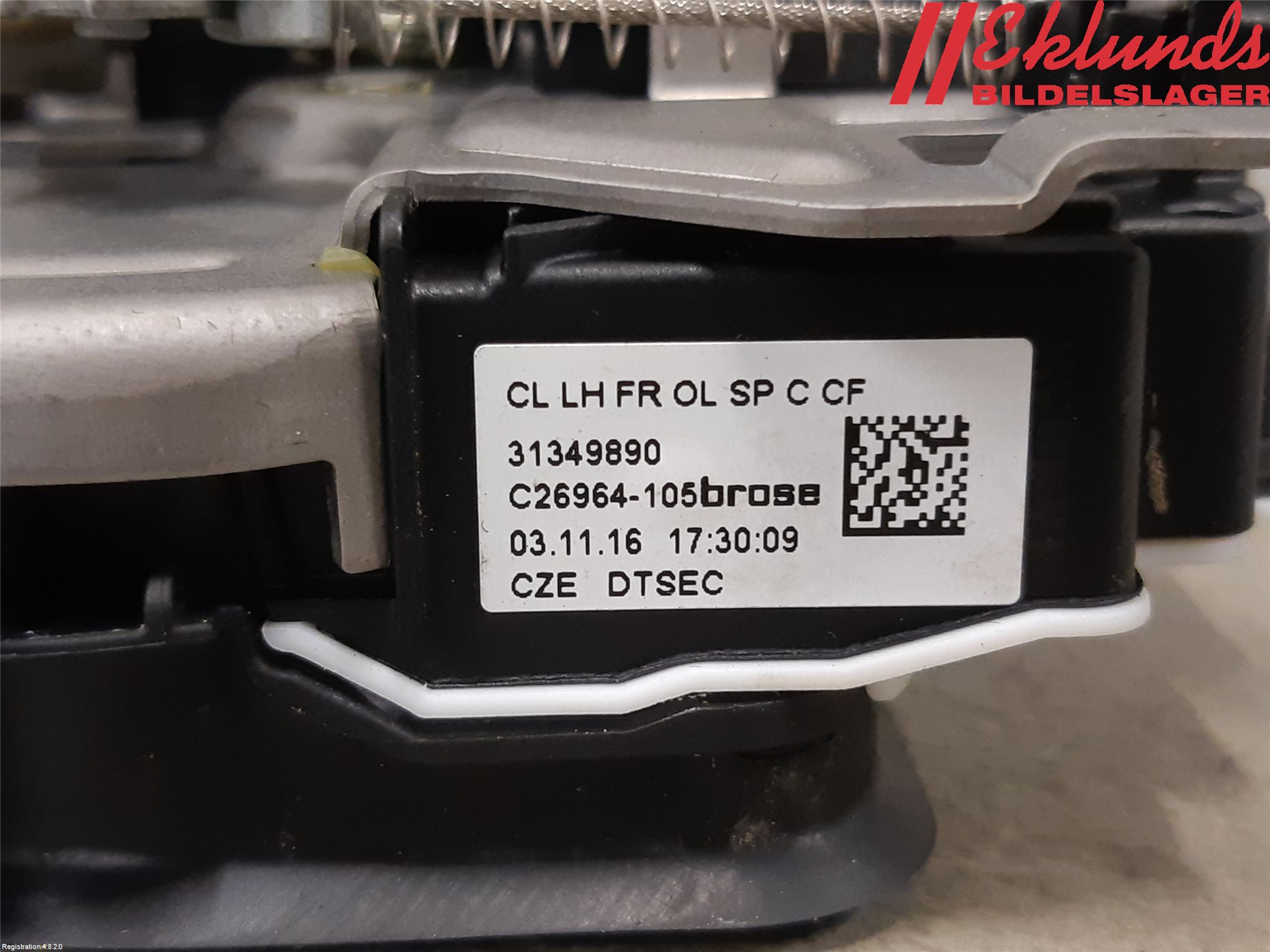 Volvo XC90/RECHARGE 16- Låskista-Dörrlås