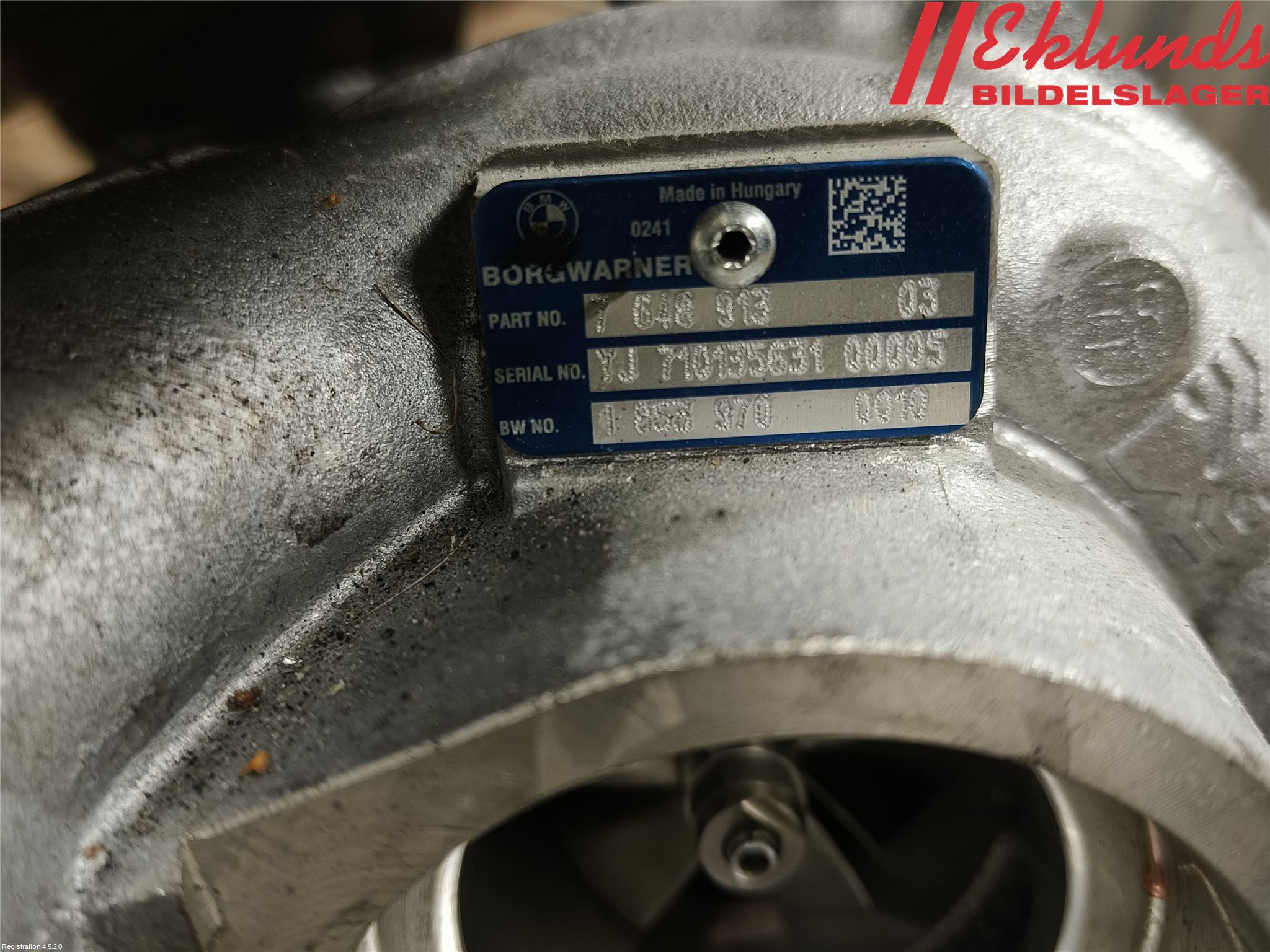 BMW 2 F22/F23/F87 Coupé/Cab 13-21 Turboaggregat