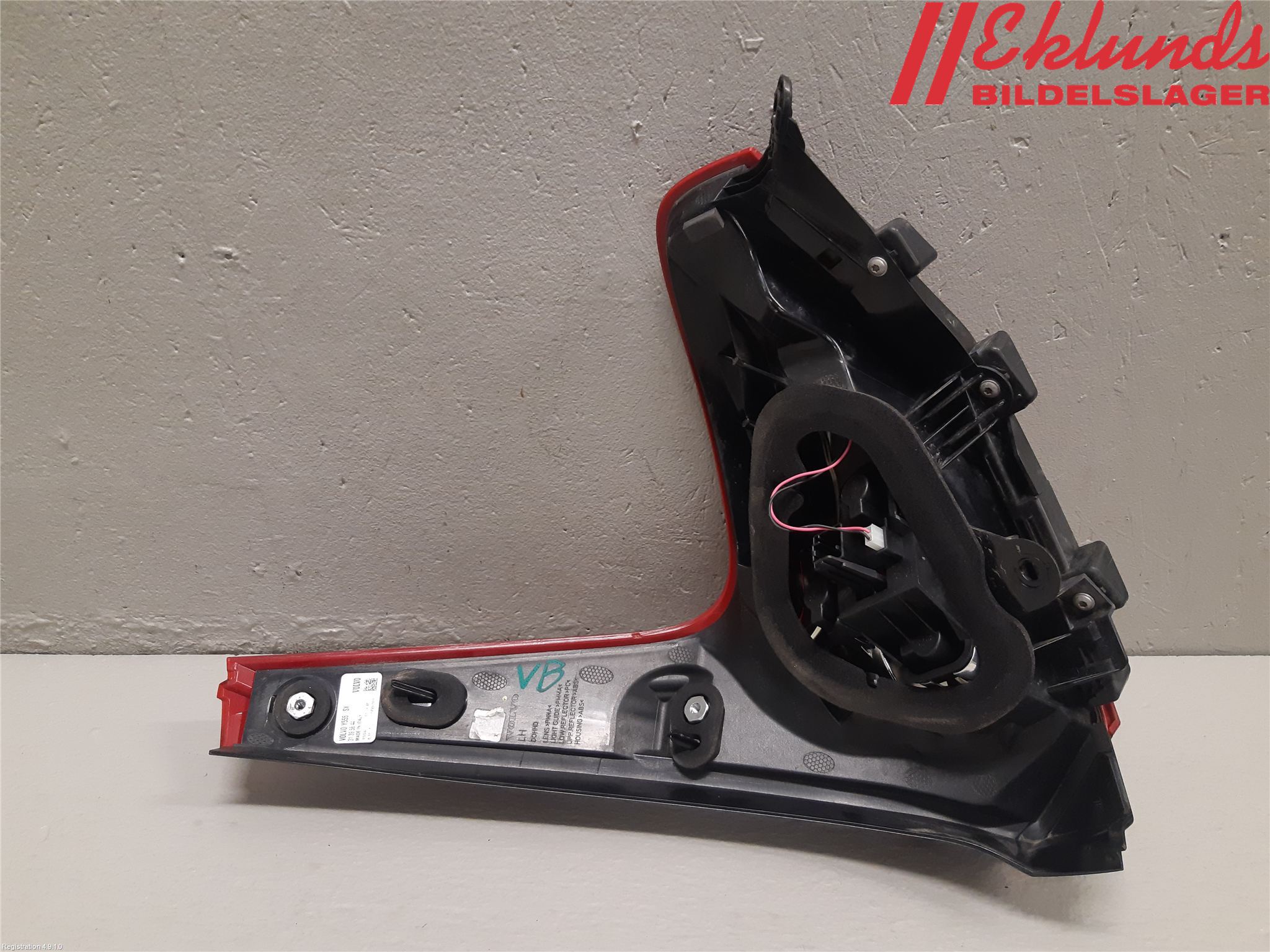 Volvo V40 12-19 Bakljus Vänster