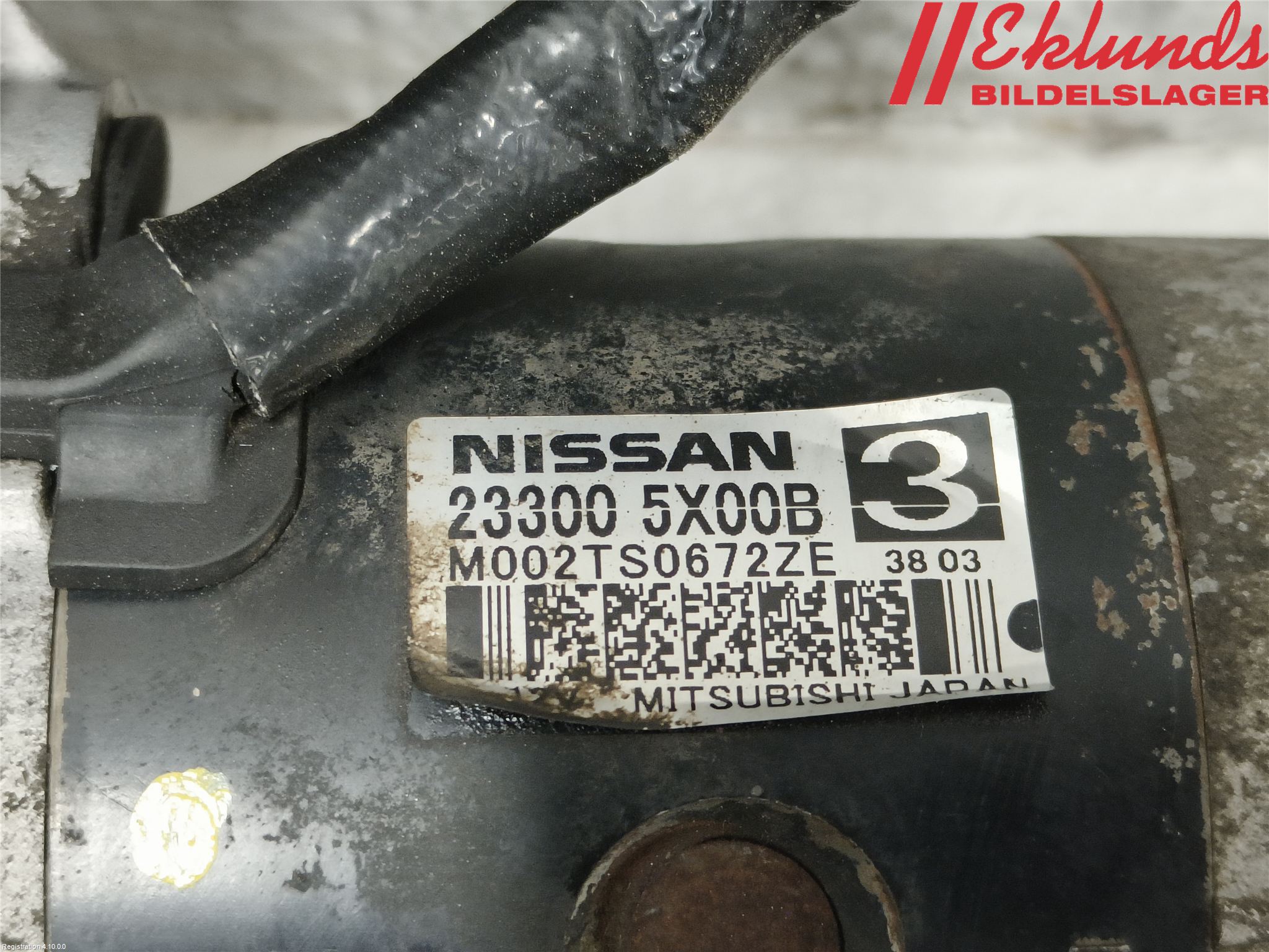 Nissan NAVARA 05-16 Startmotor Diesel