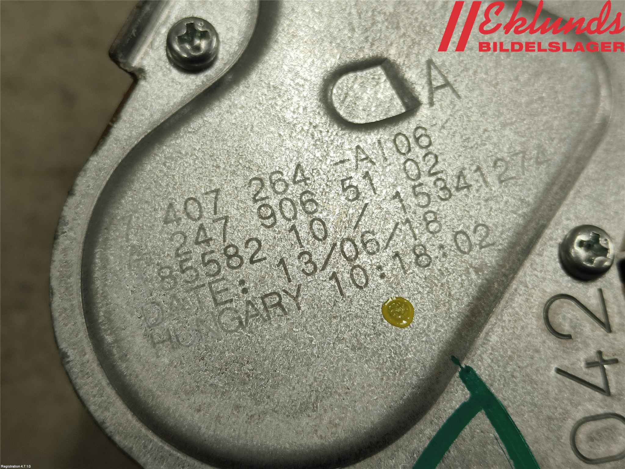 BMW X3 G01 18- Torkarmotor Baklucka