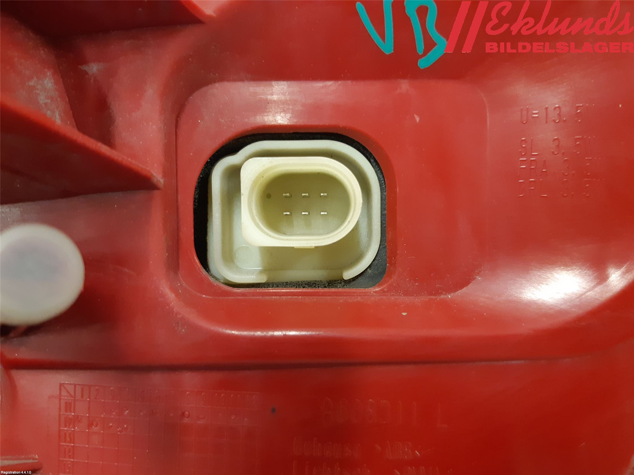 Audi A6/S6 4G 11-18 Bakljus Vänster