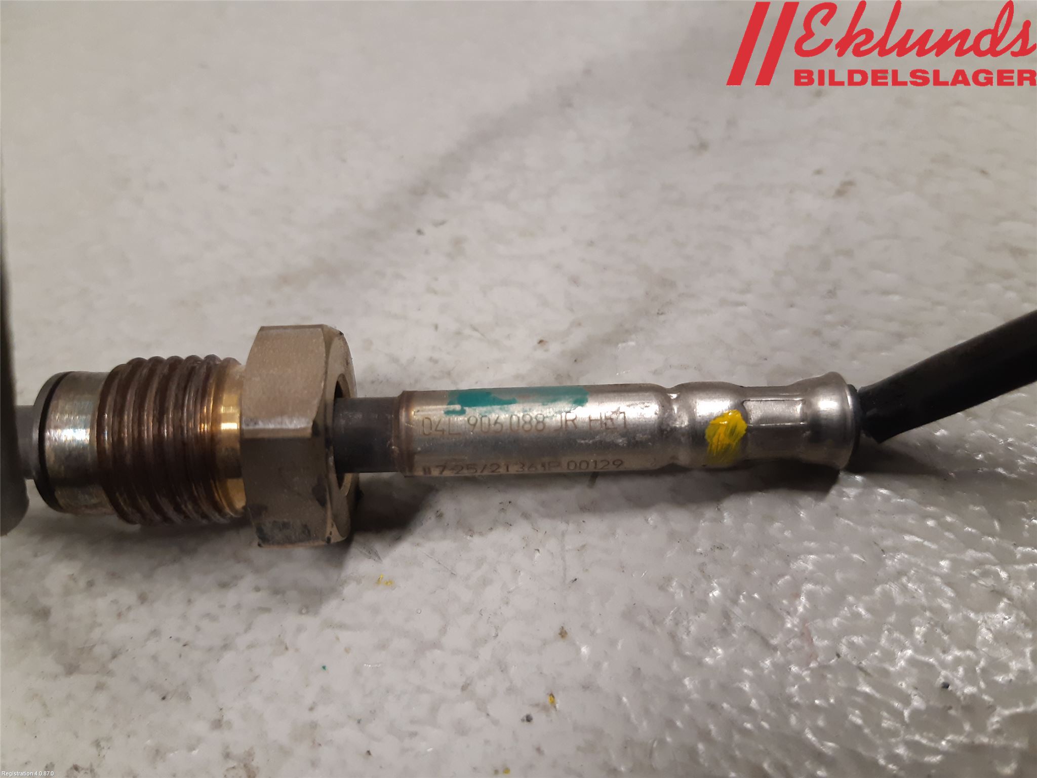 Volkswagen VW TRANSP/CARAVELLE (T6) 16-22 Givare Temp-Tryck Avgas