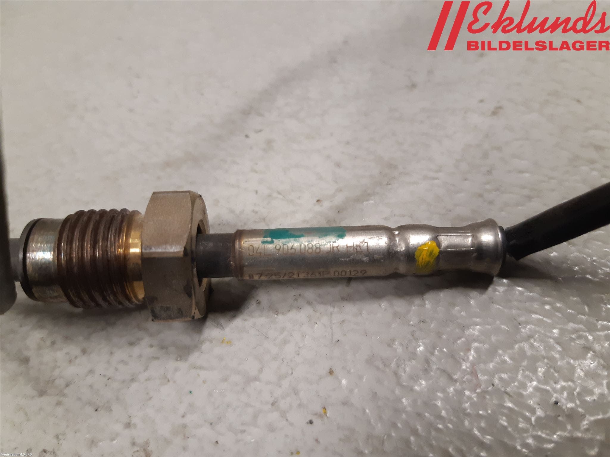 Volkswagen VW TRANSP/CARAVELLE (T6) 16-22 Givare Temp-Tryck Avgas