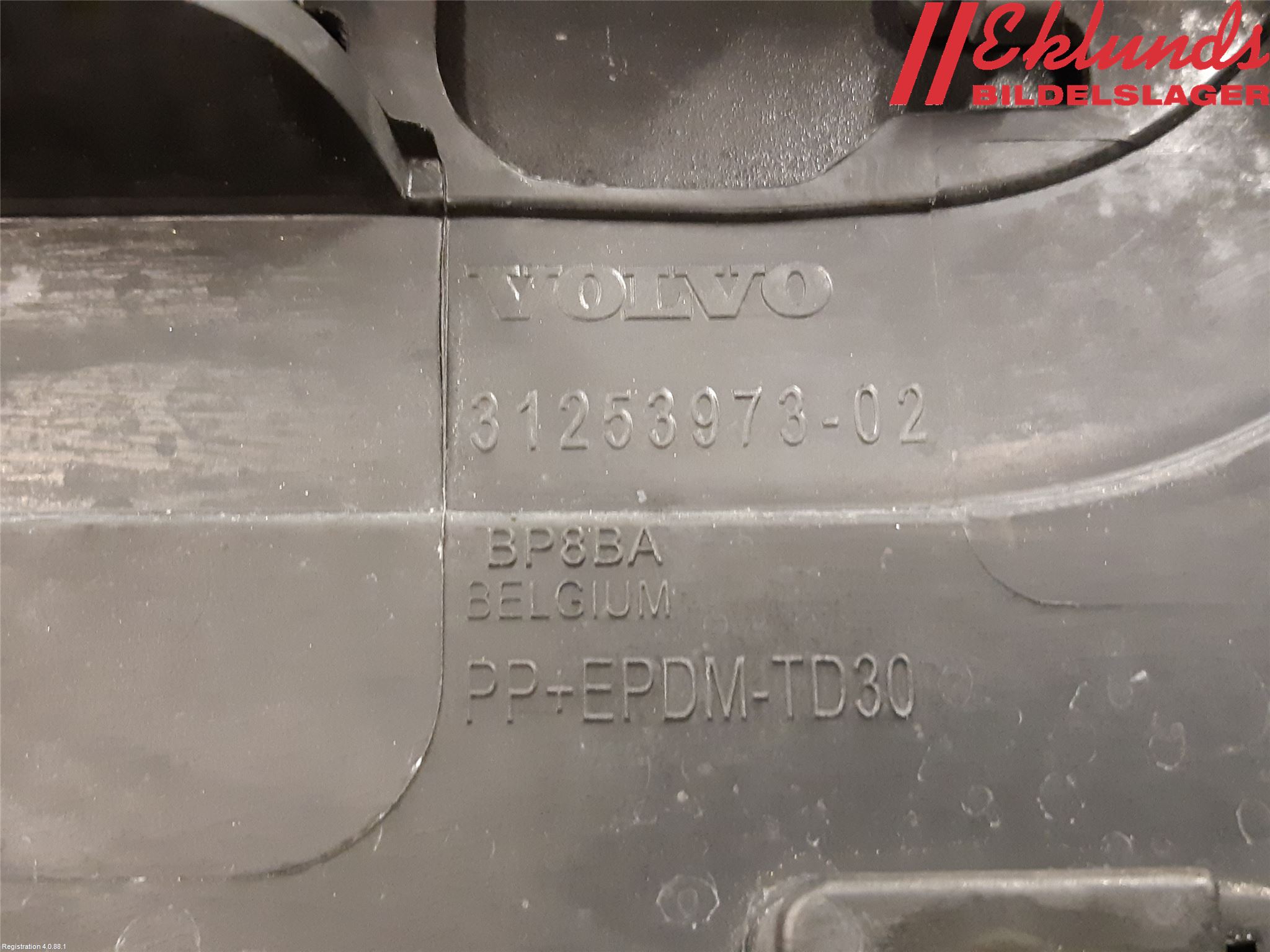 Volvo V40 12-19 Spoiler Baklucka