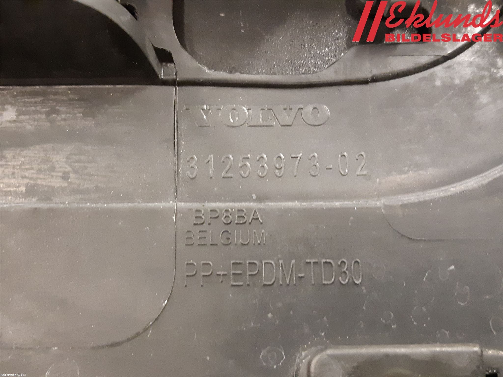 Volvo V40 12-19 Spoiler Baklucka