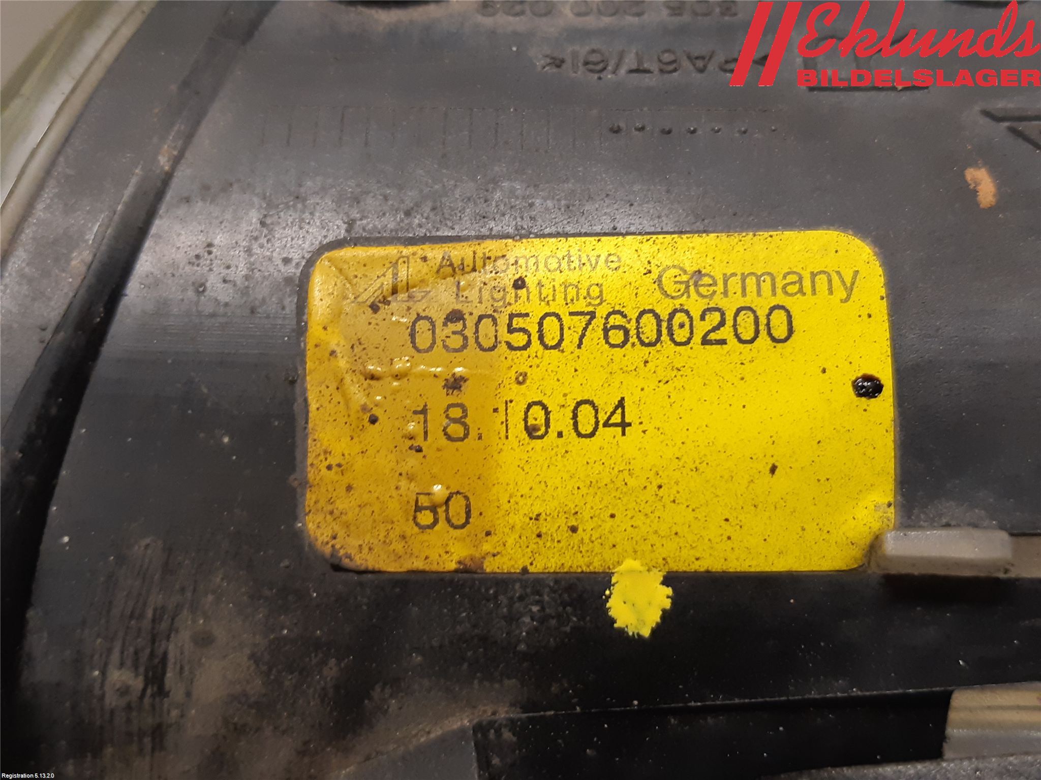 Mercedes-Benz MB C-KLASS (W204) 07-15 Dimljus-Varselljus Fram