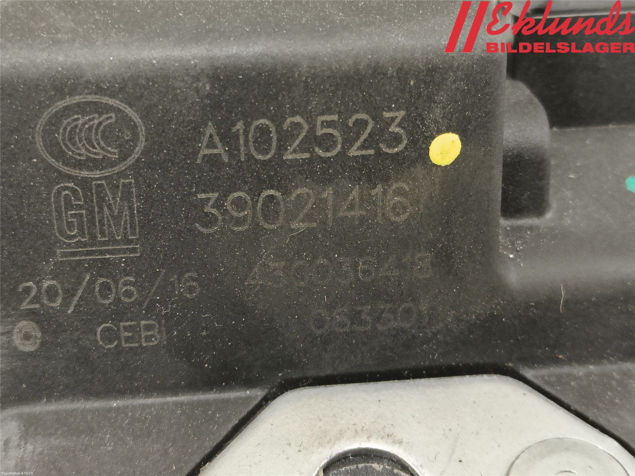 Opel CORSA E 15-19 Låskista Baklucka