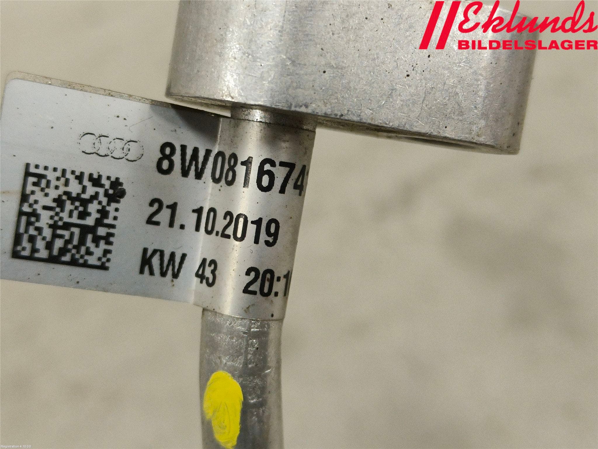 Audi A4/S4 B9 20- Ac Slang-Rör