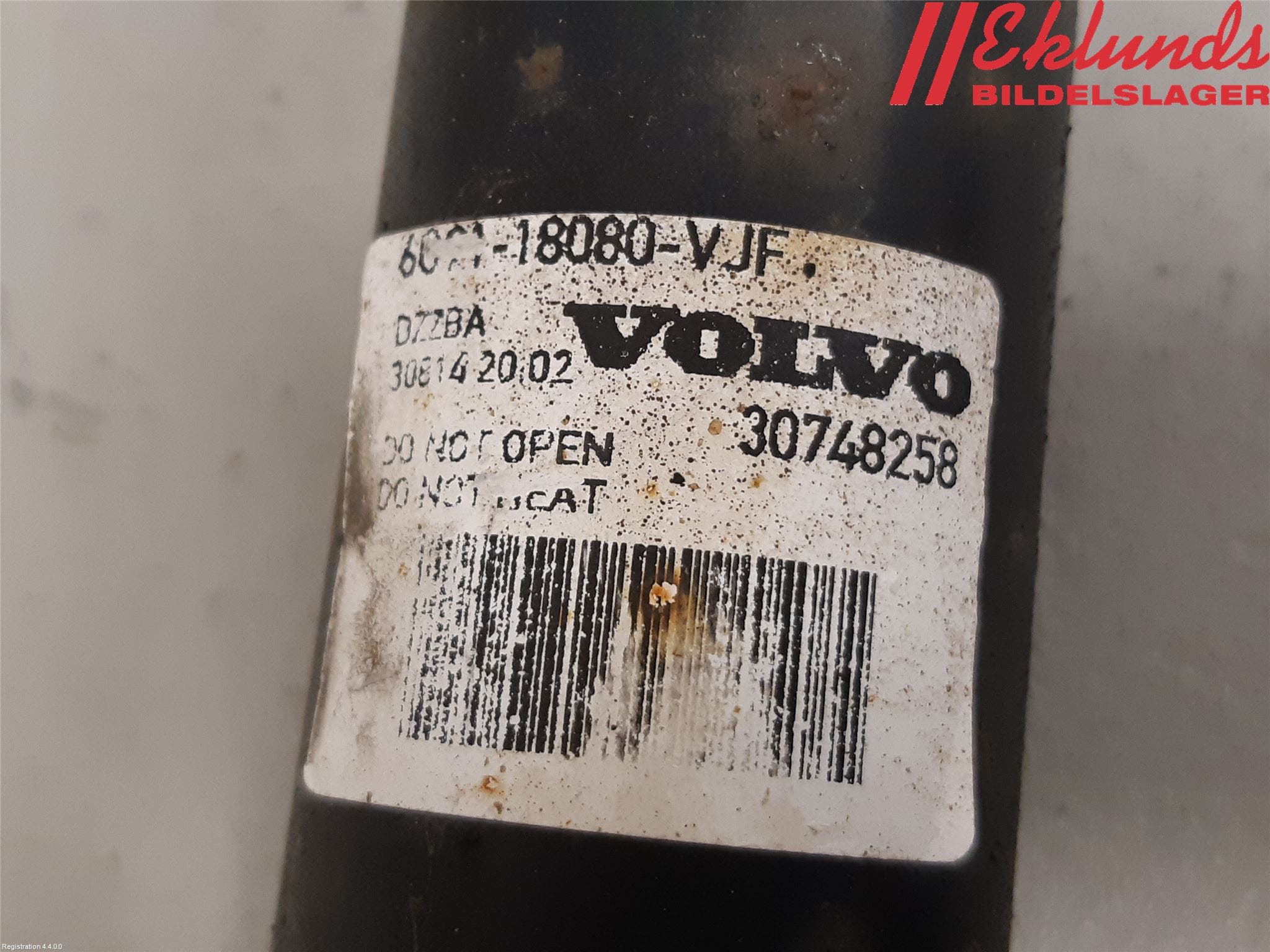 Volvo V70 14-16 Stötdämpare Bak