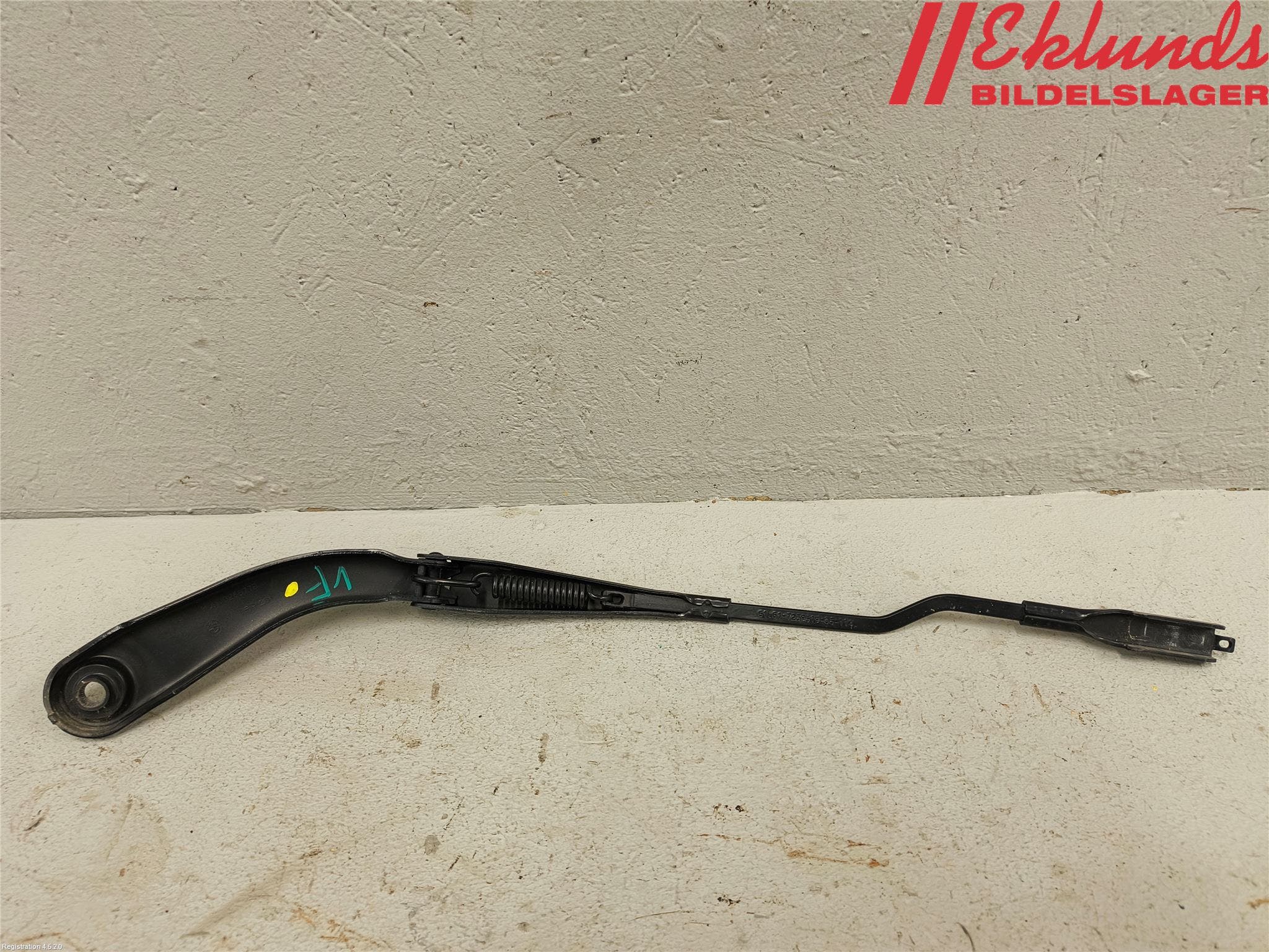 BMW 2 F22/F23/F87 Coupé/Cab 13-21 Torkararm Armar Vindruta