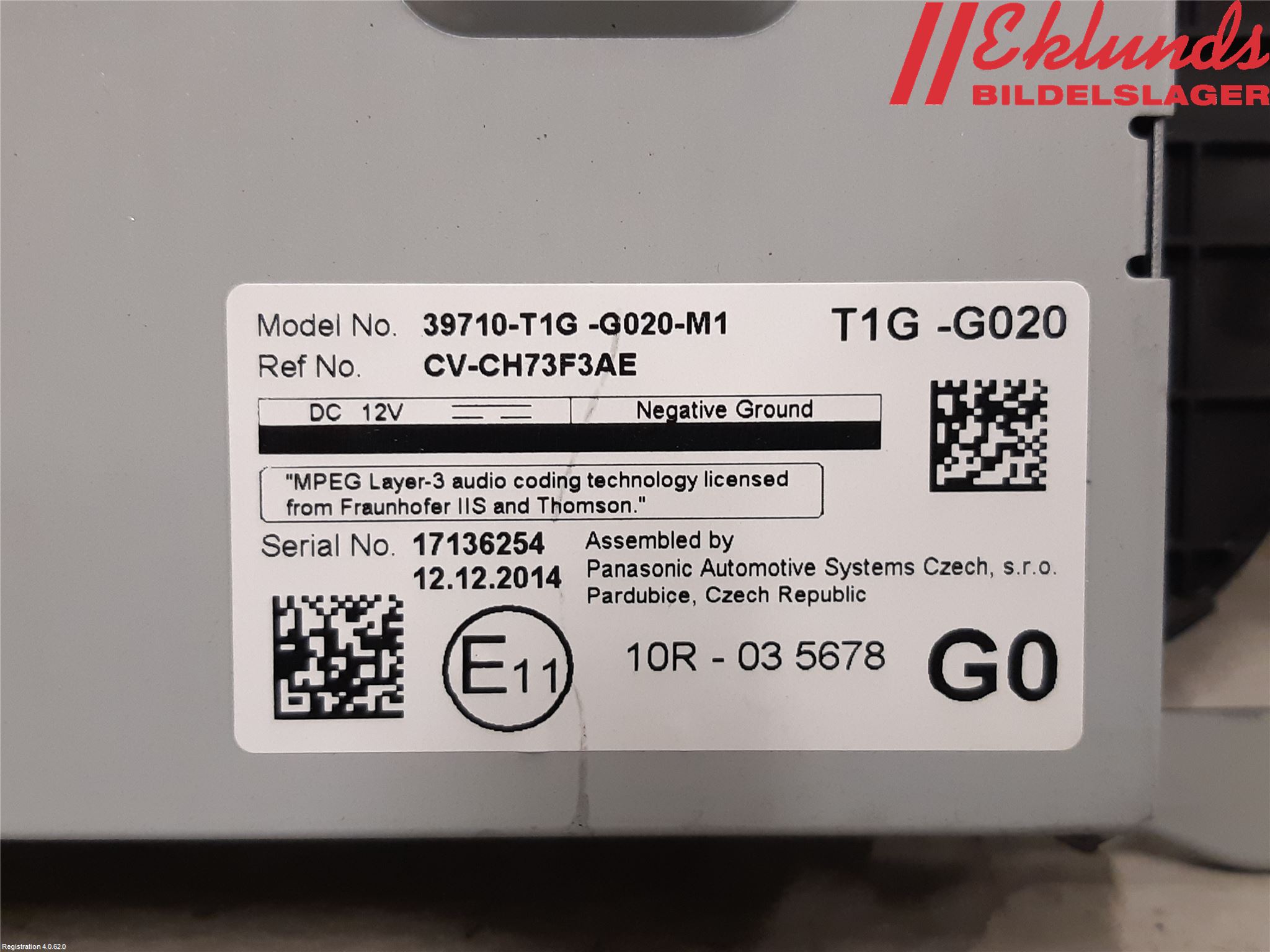 Honda CR-V 13-18 Färddator