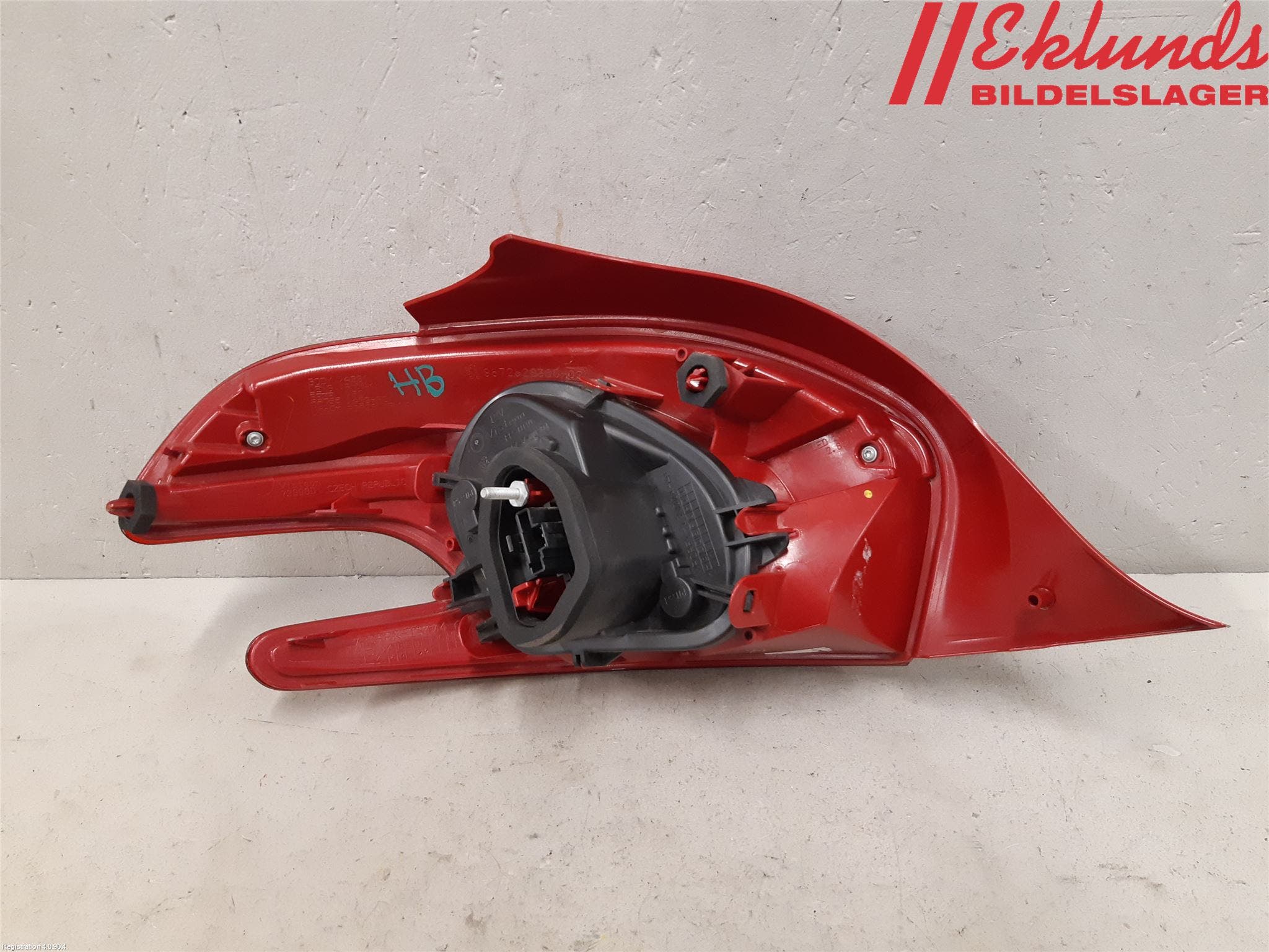 Peugeot 208 12-15 Bakljus Höger