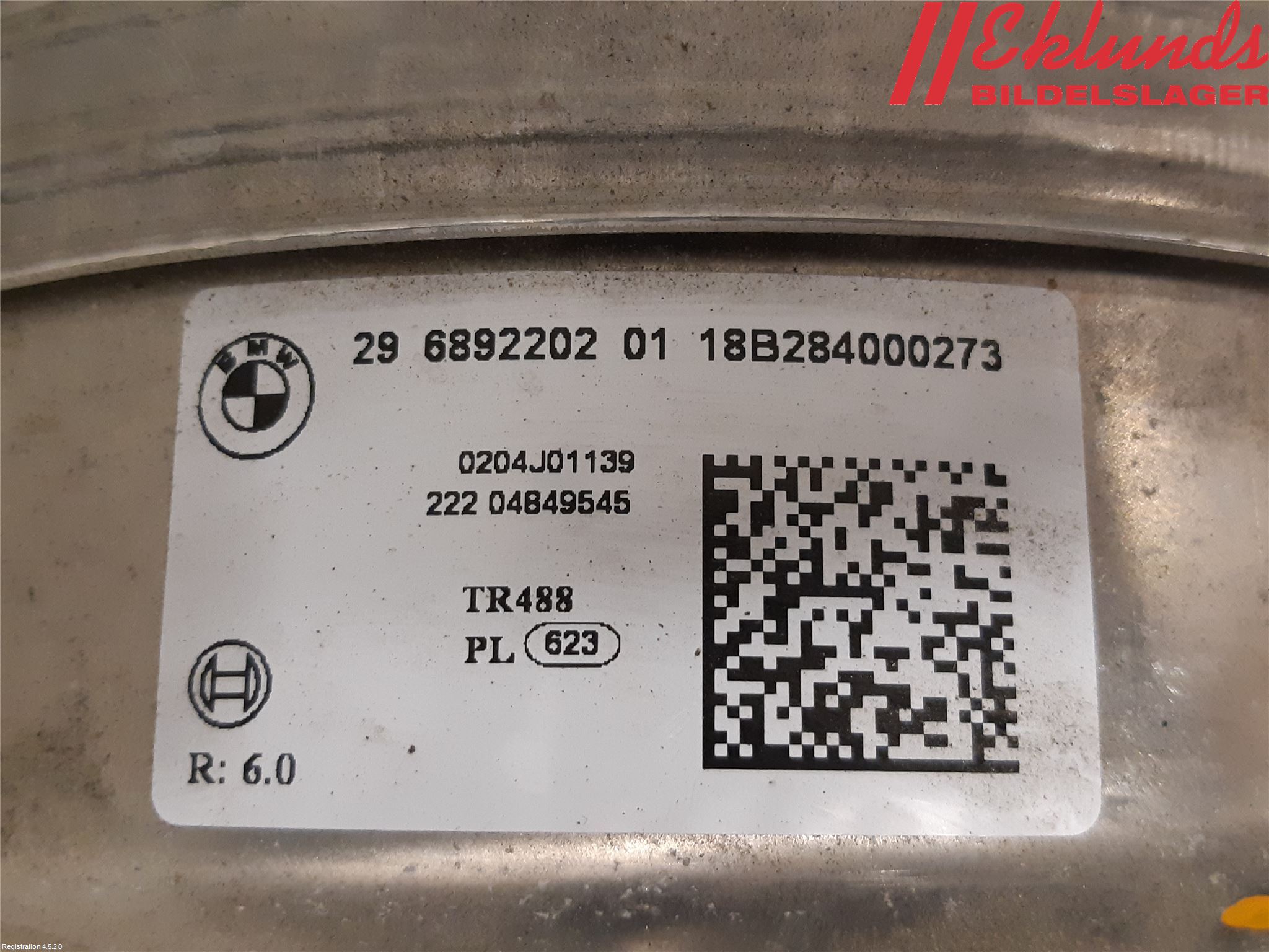 BMW 3 G20/G21/G80/G81 19- Bromsservo