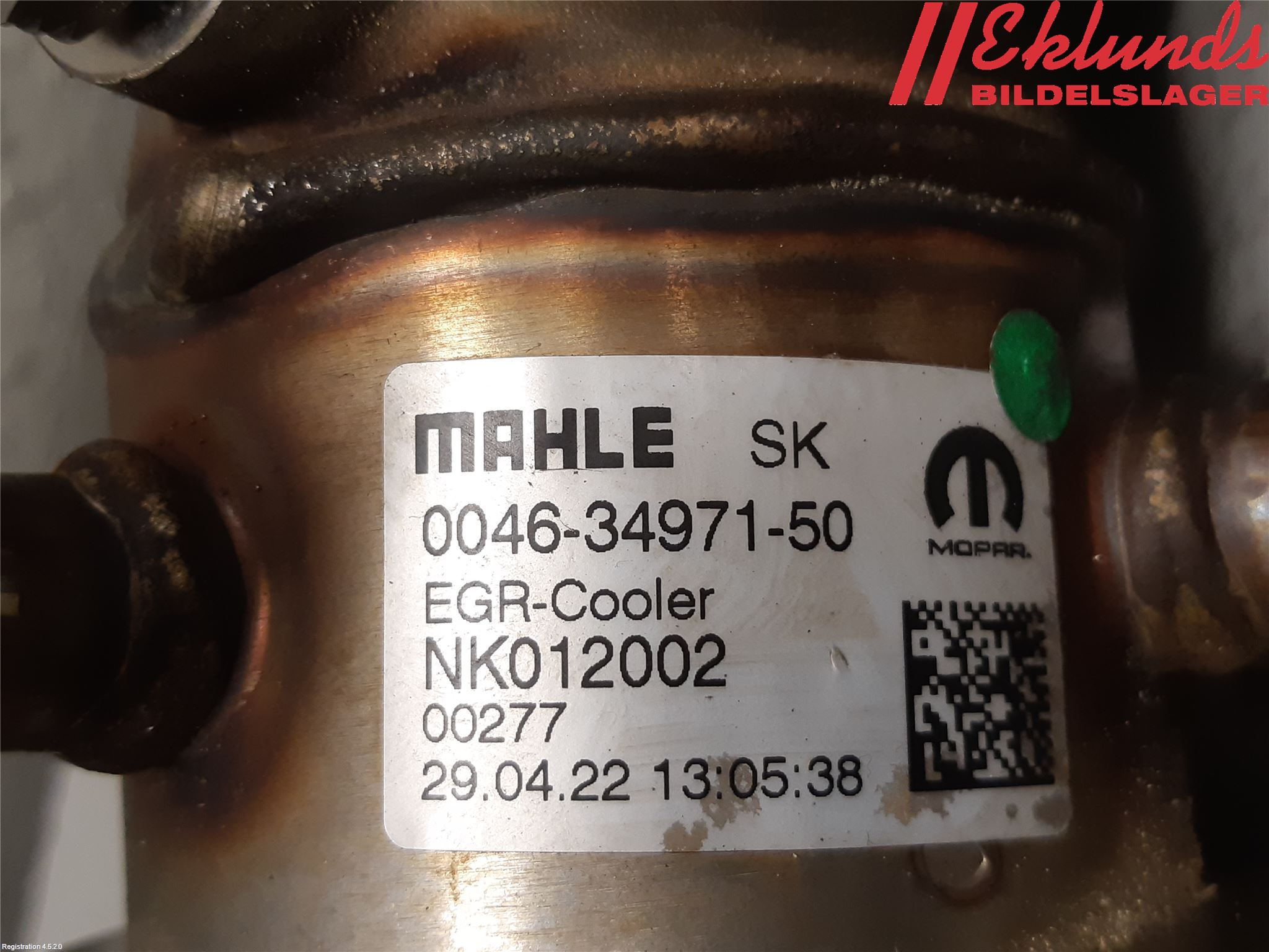 Fiat DOBLO CARGO Egr Ventil