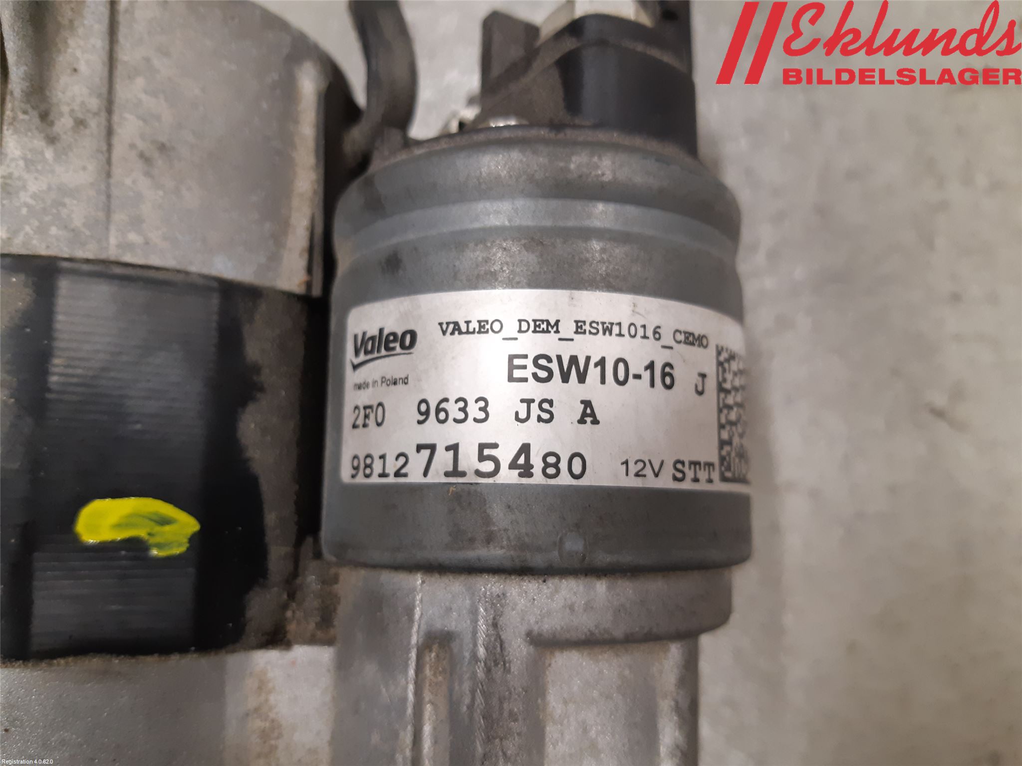 Peugeot 208/E-208 20- Startmotor