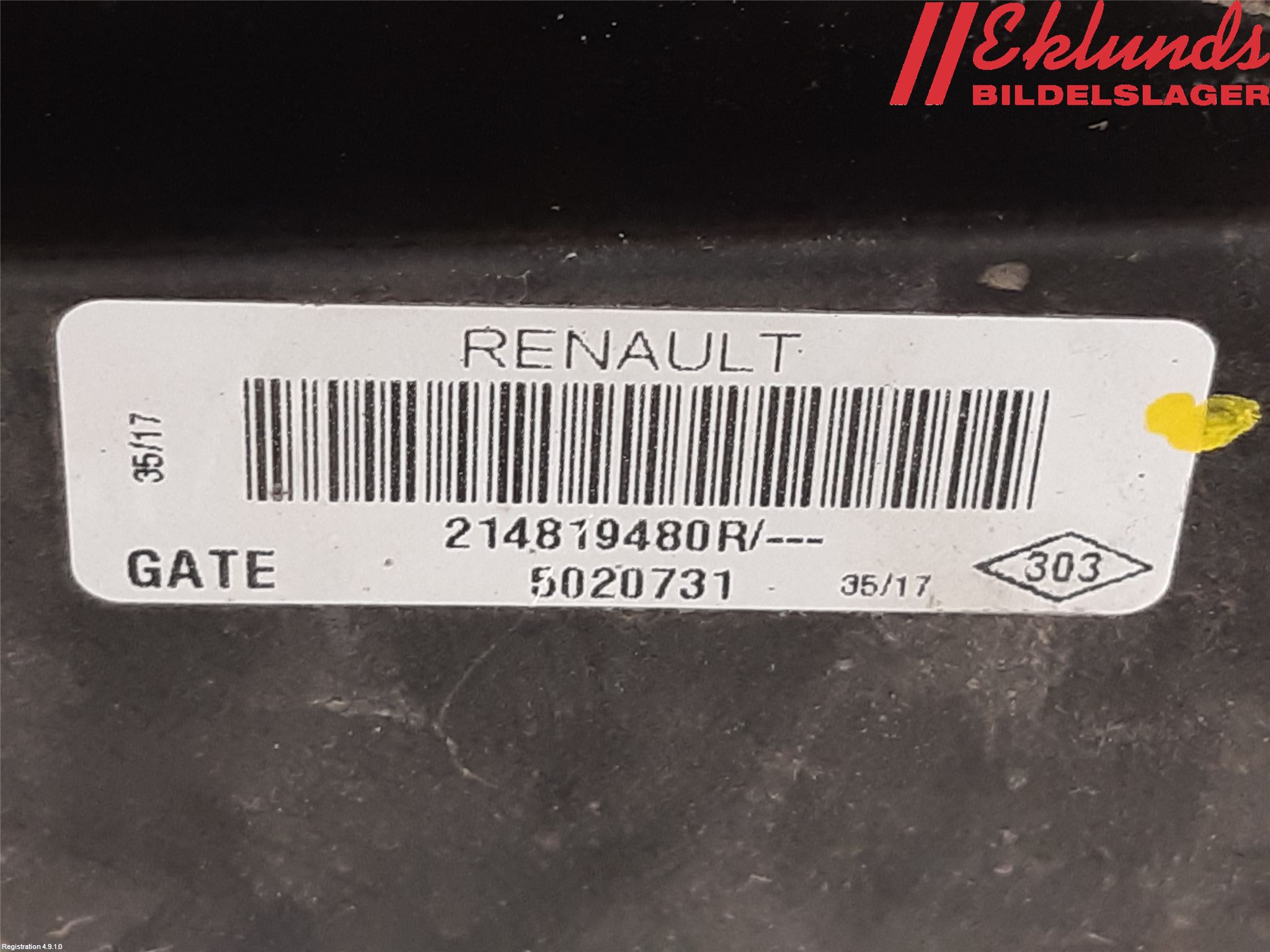 Renault ZOE/E-TECH 13- Kylfläkt El