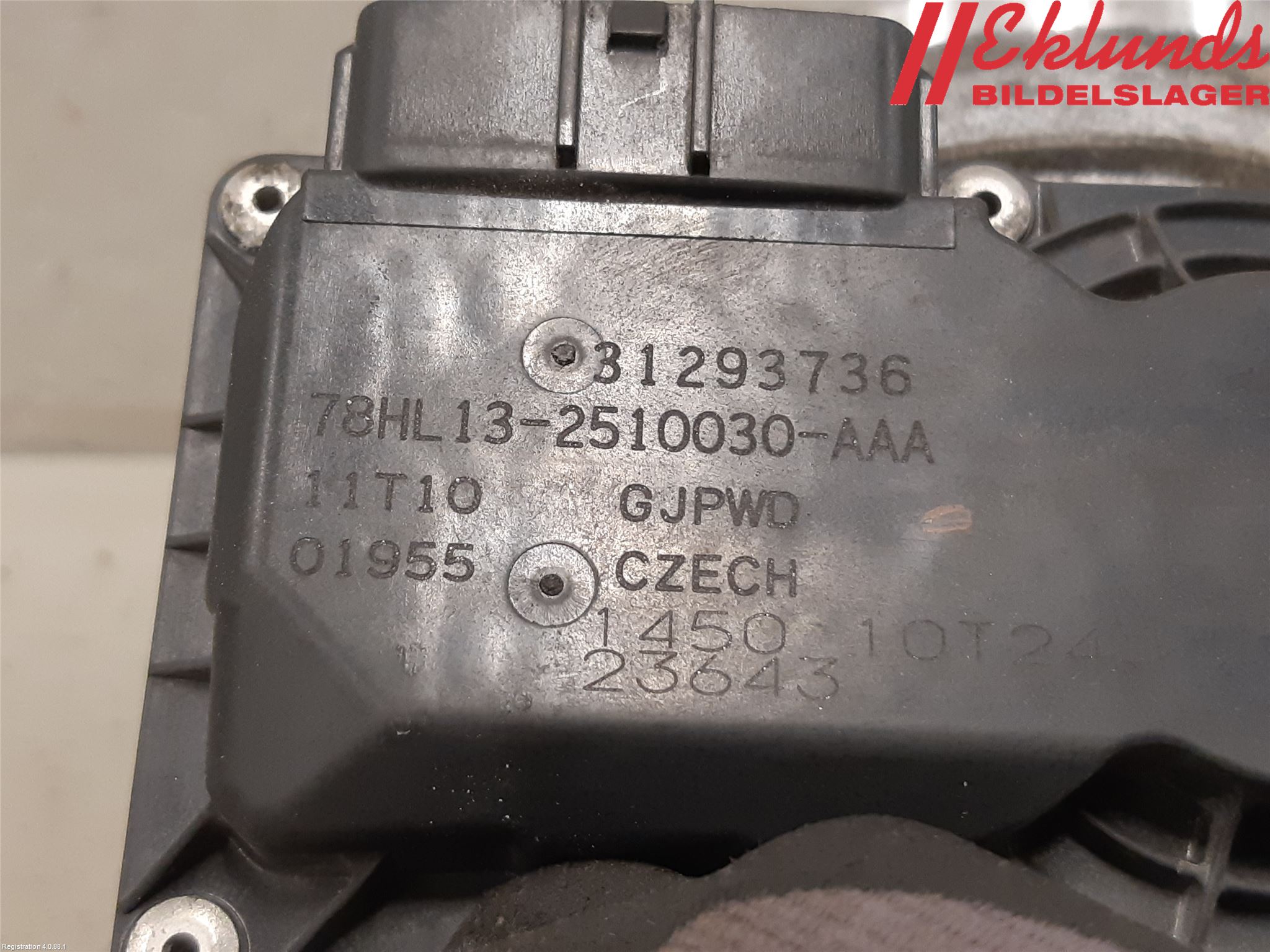 Volvo S60 14-18 Injspjällhus