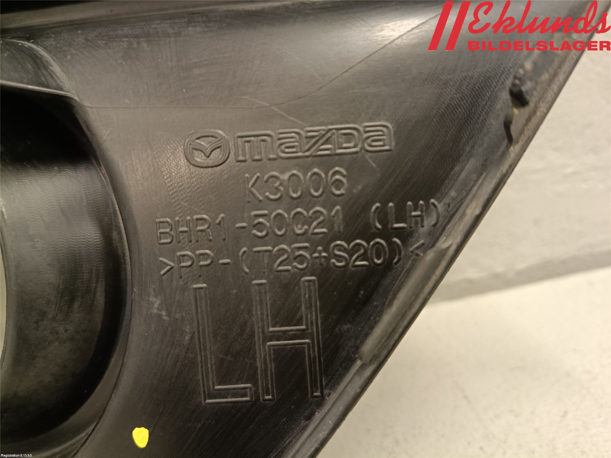 Mazda 3 III 14-19 Dimljussarg Fram