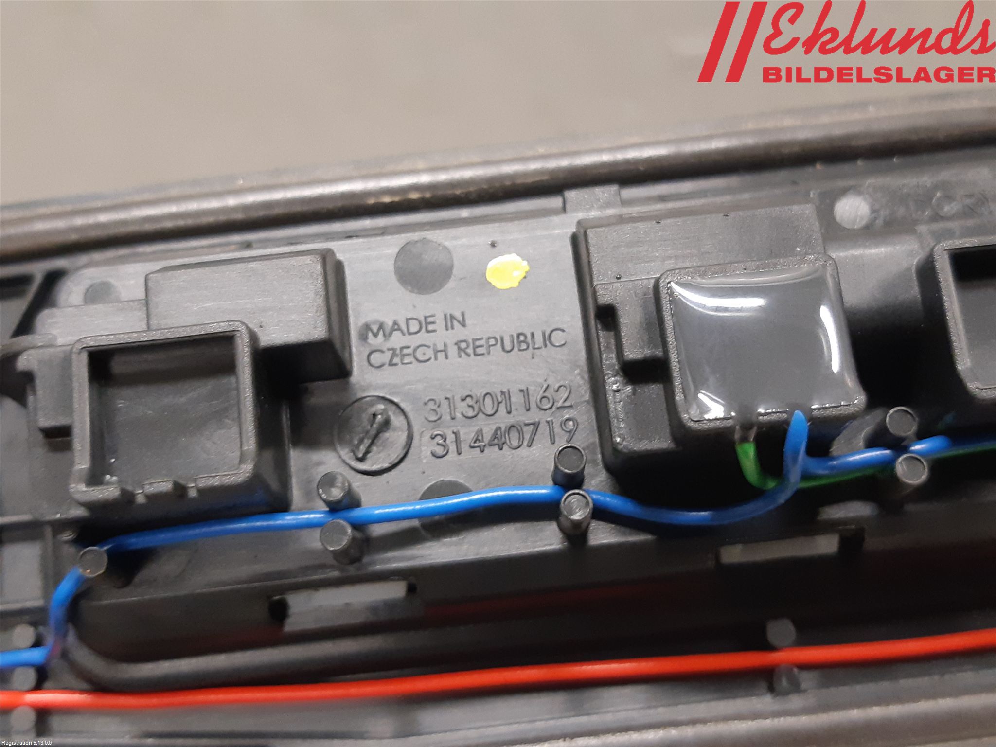 Volvo V70 14-16 Bakluckehandtag
