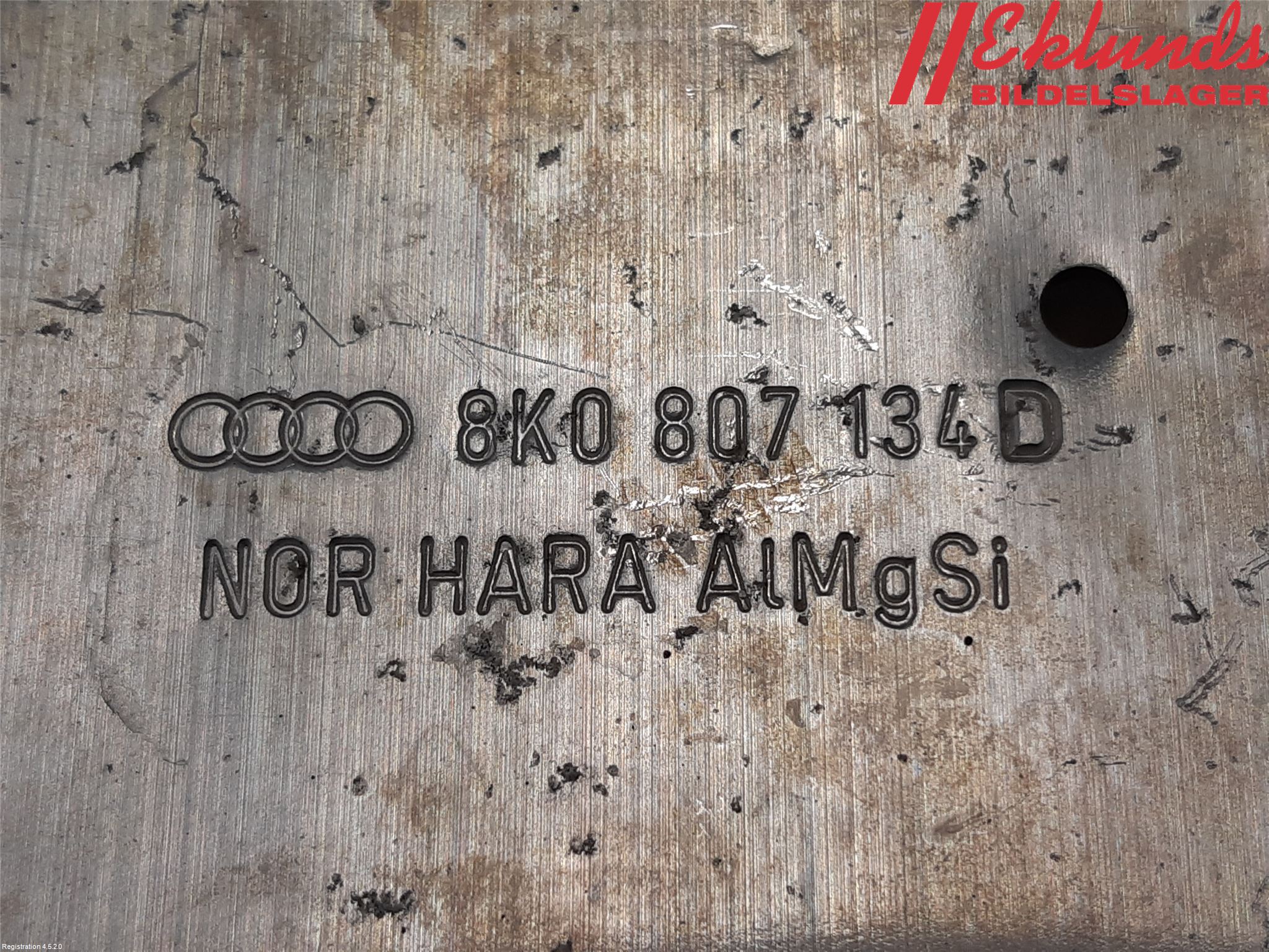 Audi A4/S4 08-11 Stötfångarbärjärn Fram