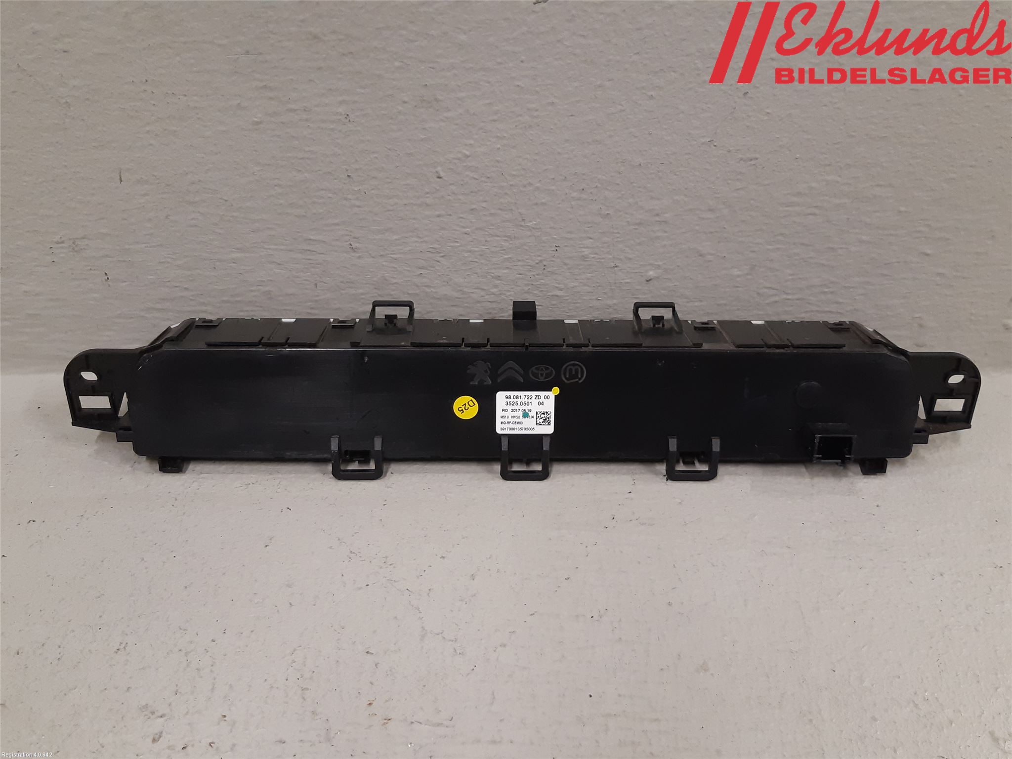 Peugeot EXPERT/E-EXPERT 17- Ac Styrenhet Ac Manöveren