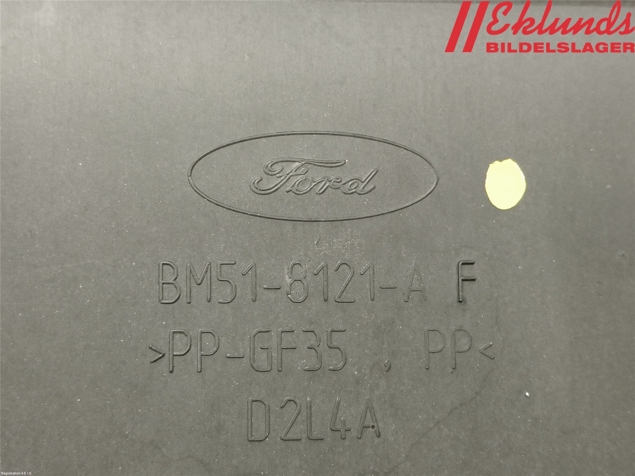 Ford FOCUS 11-14 Deflektor Plåt-Plast Kylning