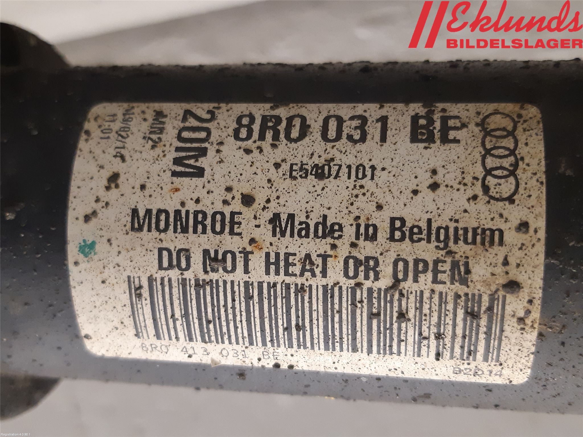 Audi Q5 09-16 Fjäderben Fram Vänster