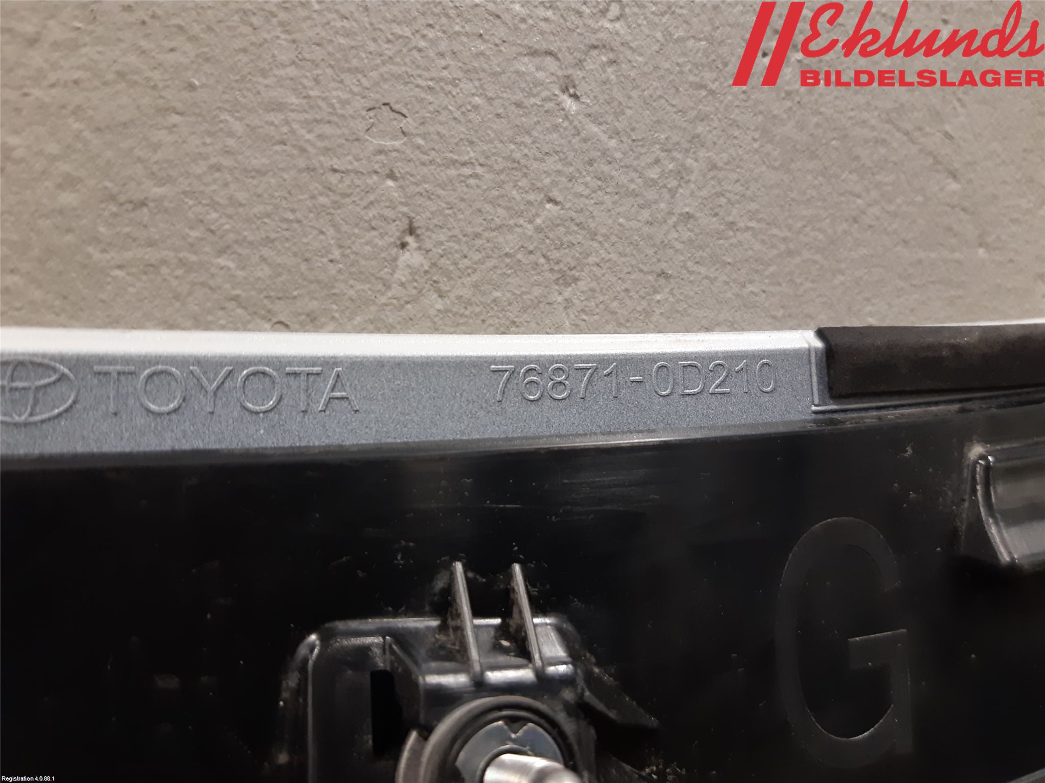 Toyota YARIS CROSS XP21 21- Spoiler Baklucka