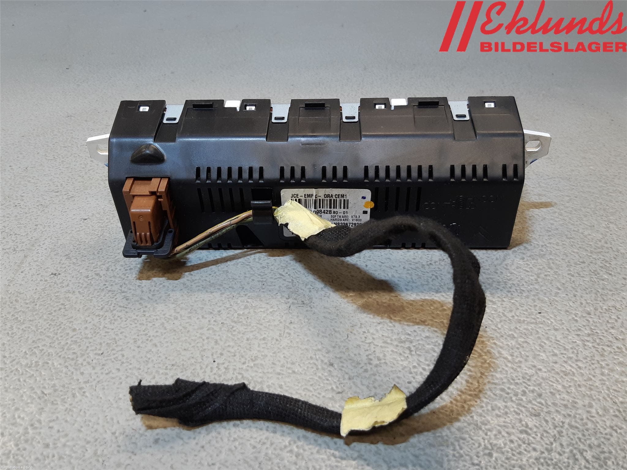 Citroen JUMPY 07-16 Färddator