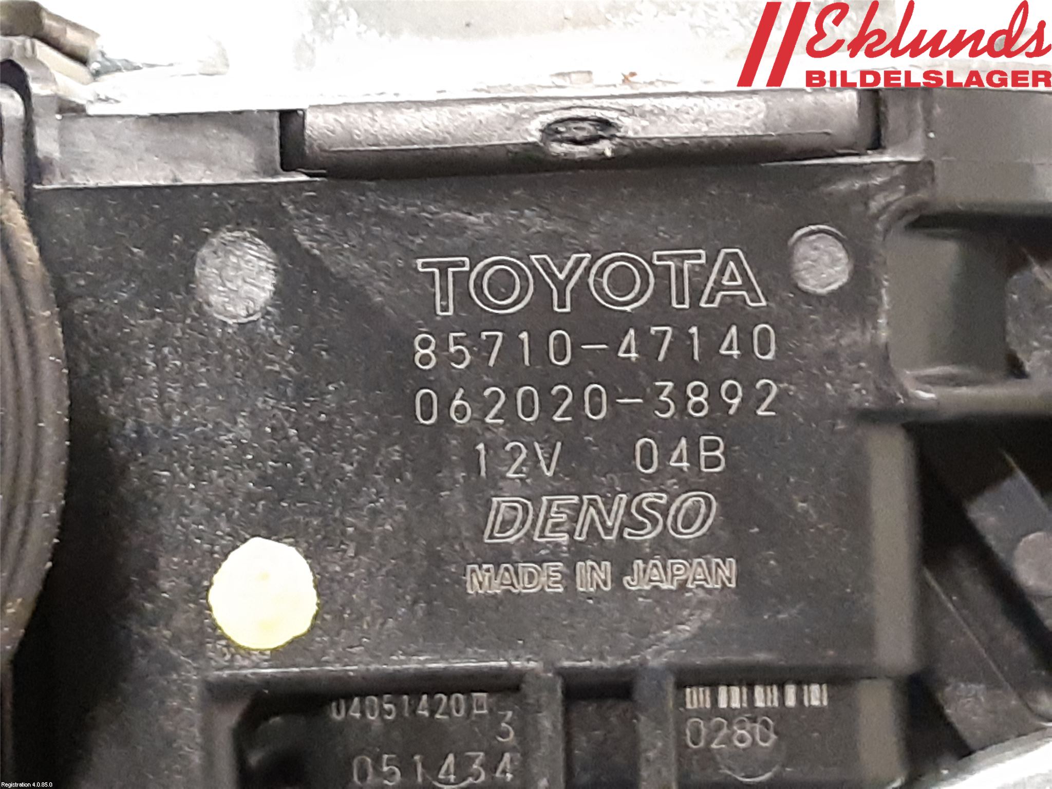 Toyota PRIUS (ZVW50) 16-21 Fönsterhiss El Kompl