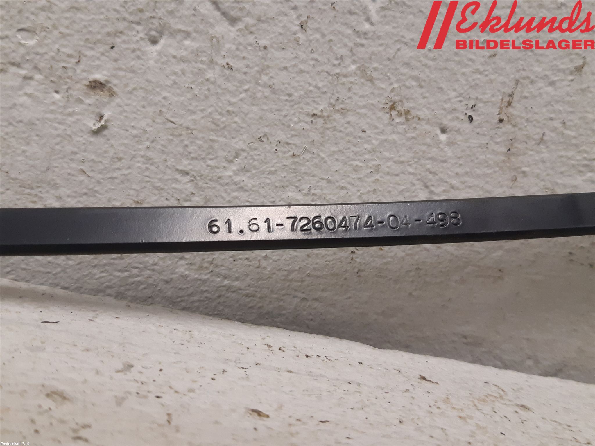 BMW 3 F30/F31/F80 12-19 Torkararm Armar Vindruta