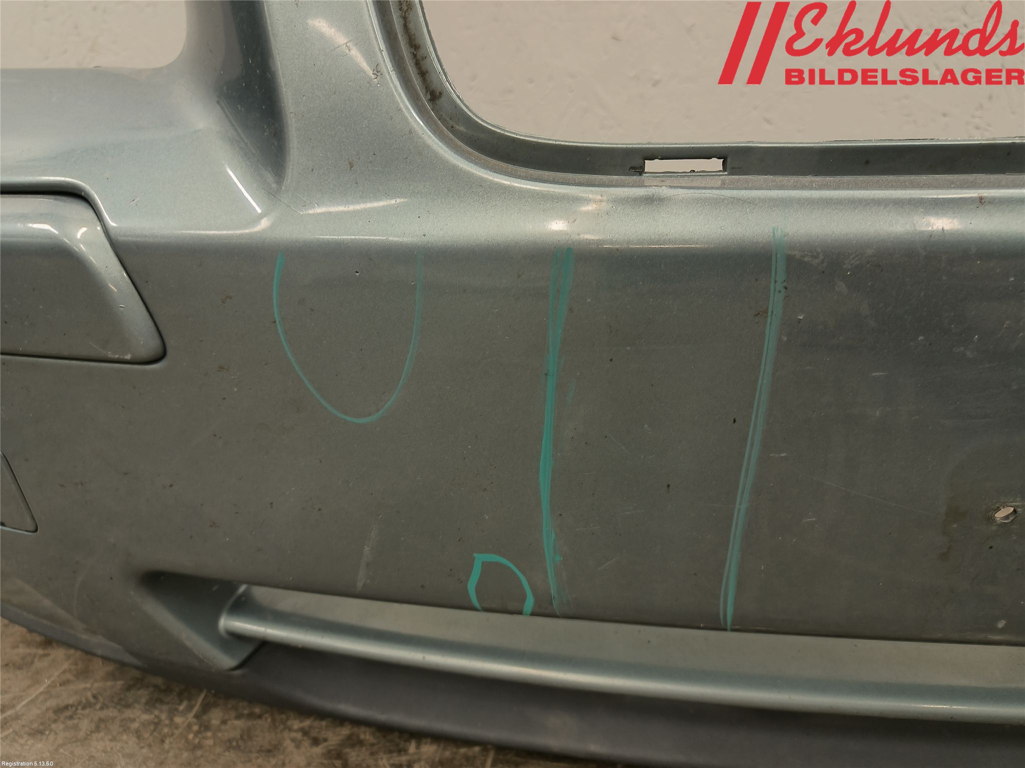 Volvo V70 05-08 Stötfångarbeklädnad Fram