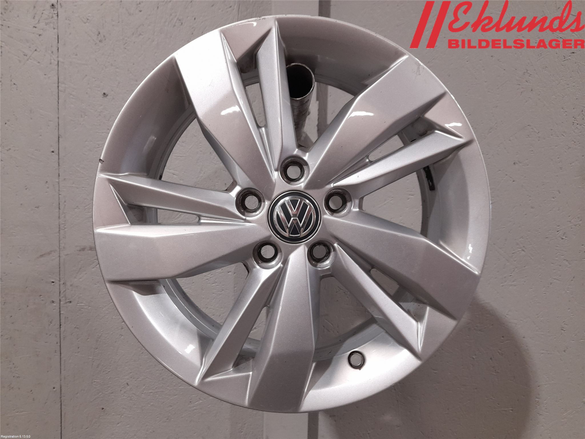 Volkswagen VW POLO VI 18->> Fälgsats Aluminium
