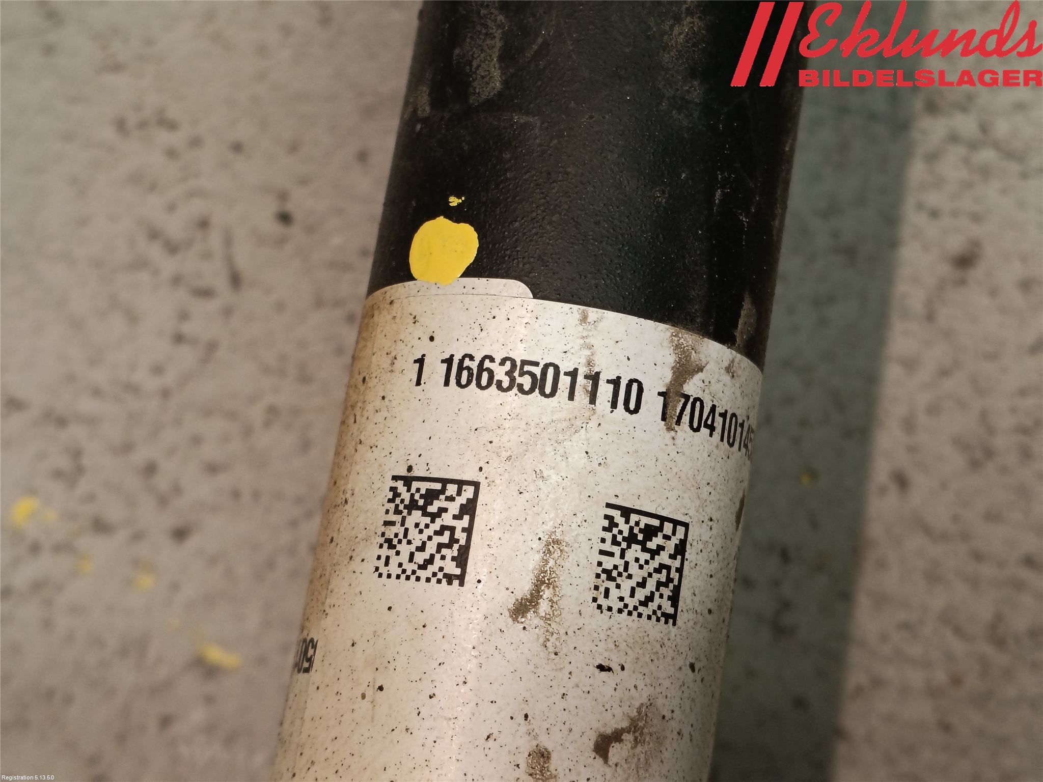 Mercedes-Benz MB ML/GLE-KLASS (W166) 12-18 Drivaxel Bak Höger