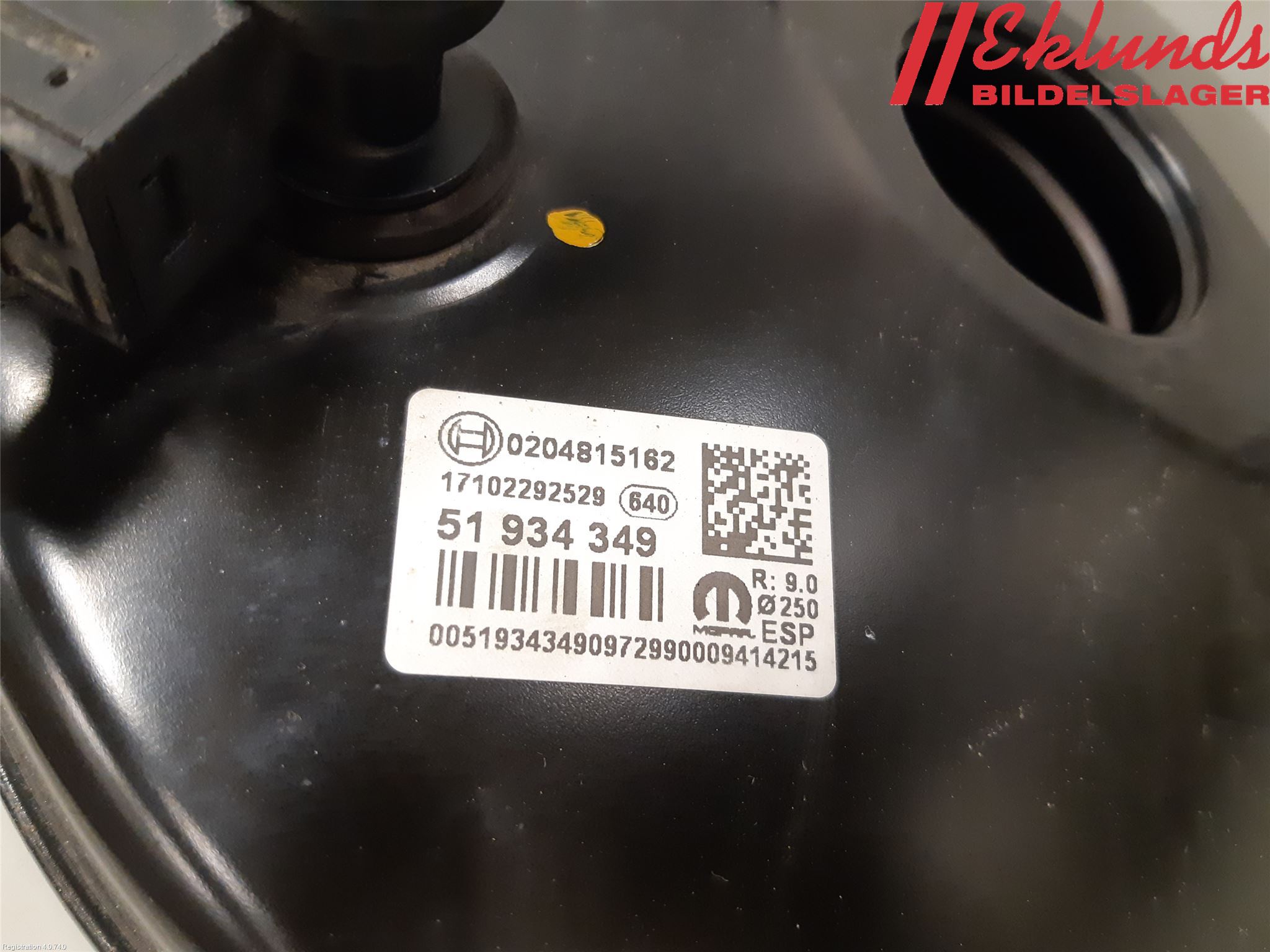 Jeep RENEGADE Bromsservo